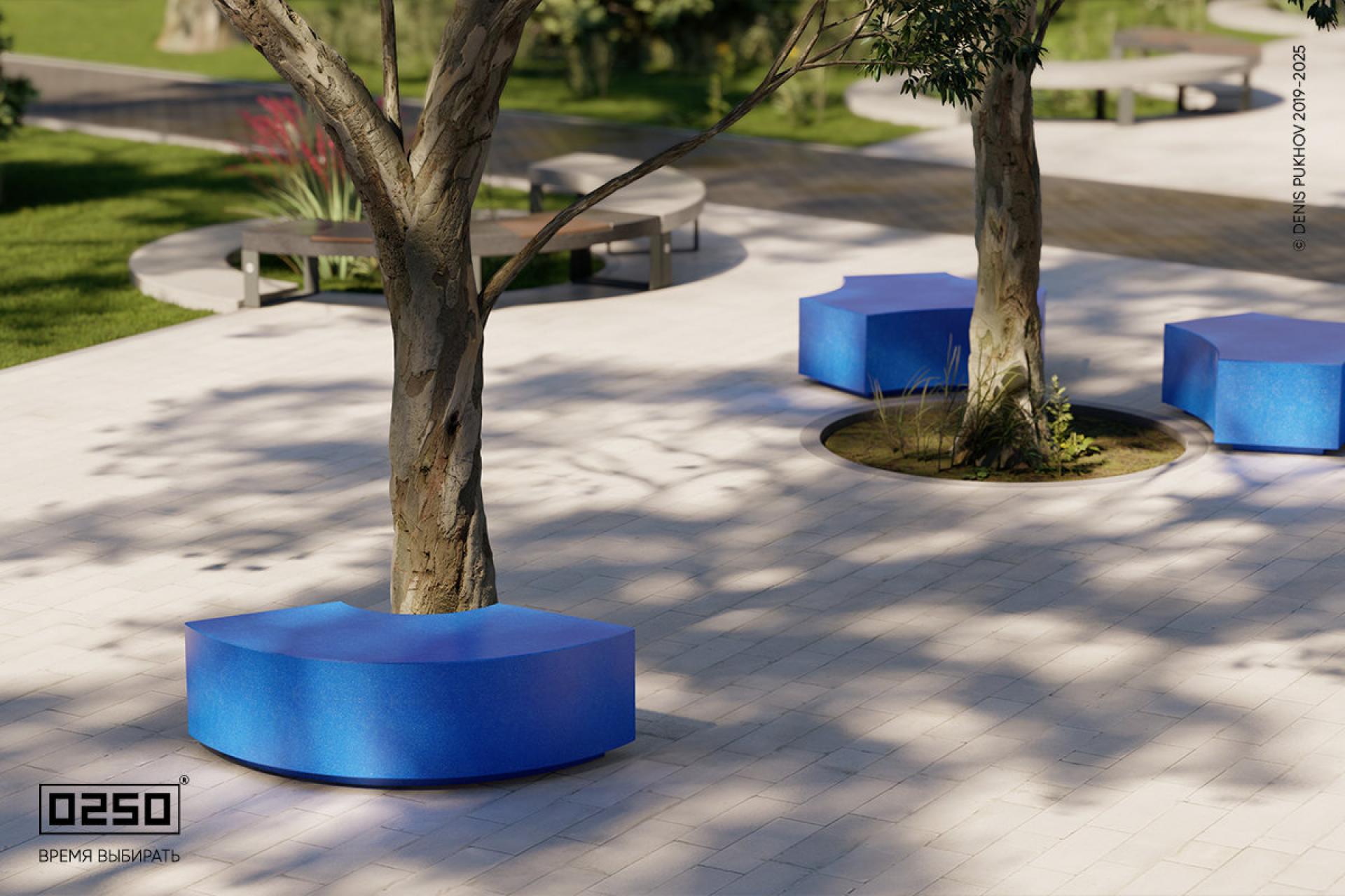 Модульный сквер оазис 