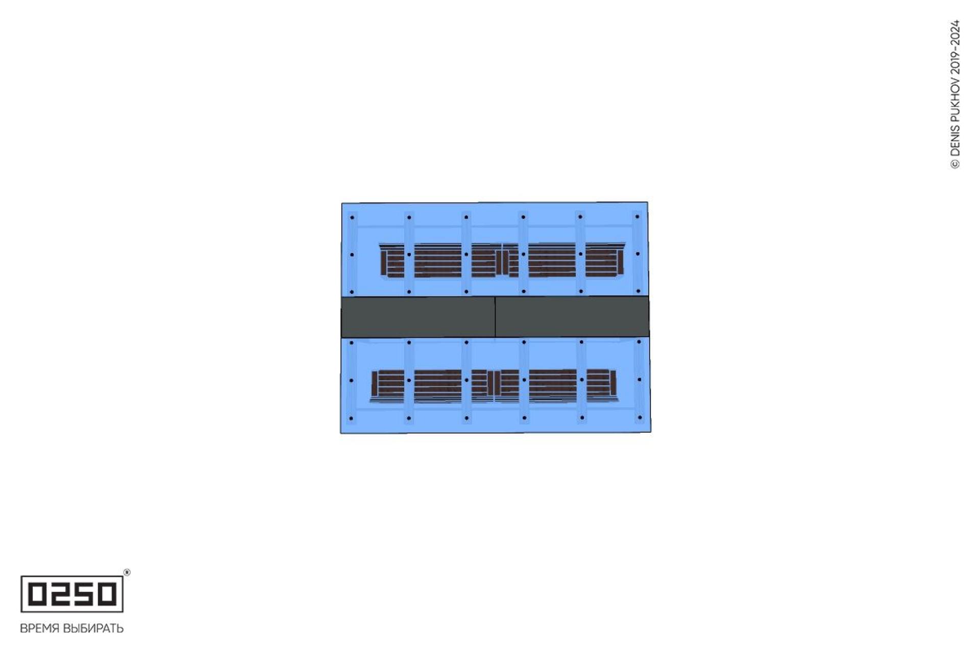 Уличная 2 Двухпролетные скамейки на блоке со спинкой и подлокотниками под навесом Портал со столом производство 0250