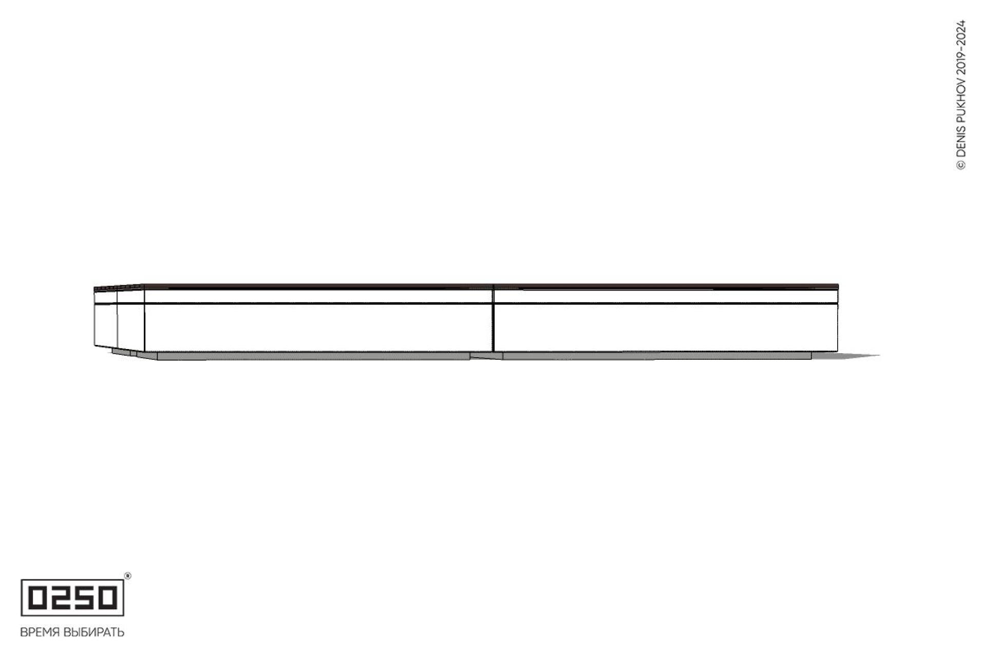Уличная Скамейка параллелограммная левая двухсторонняя двухпролетная на блоке производство 0250 Уличная Скамейка параллелограммная левая двухсторонняя двухпролетная на блоке производство 0250