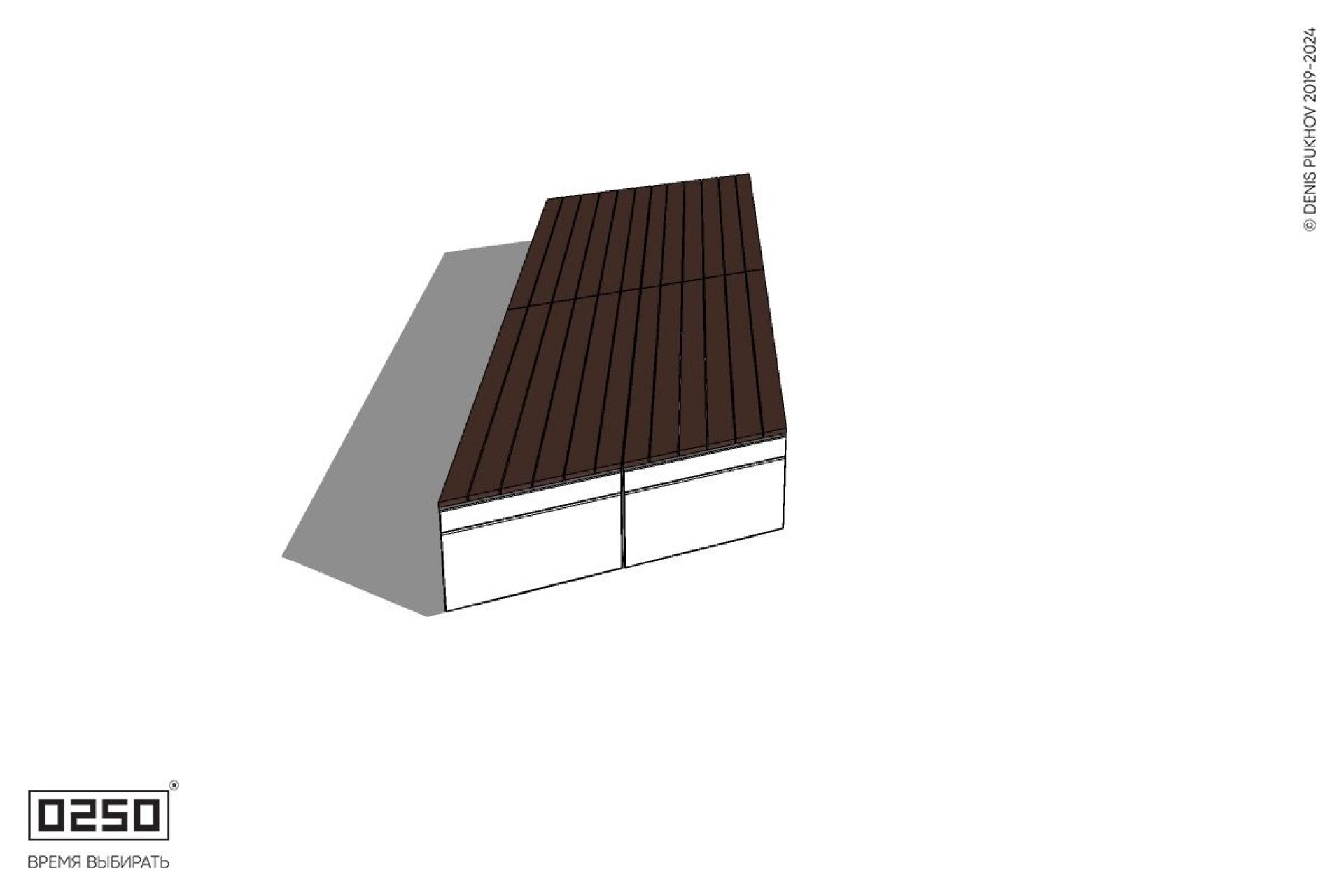 Уличная Скамейка параллелограммная левая двухсторонняя двухпролетная на блоке производство 0250 Уличная Скамейка параллелограммная левая двухсторонняя двухпролетная на блоке производство 0250