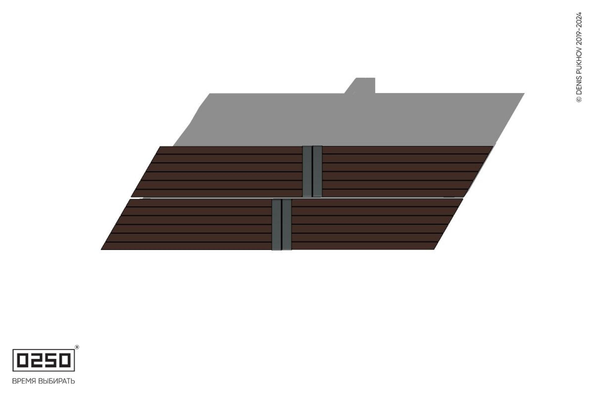 Уличная Скамейка параллелограммная правая двухсторонняя двухпролетная укороченная с подлокотниками на ножках производство 0250, module