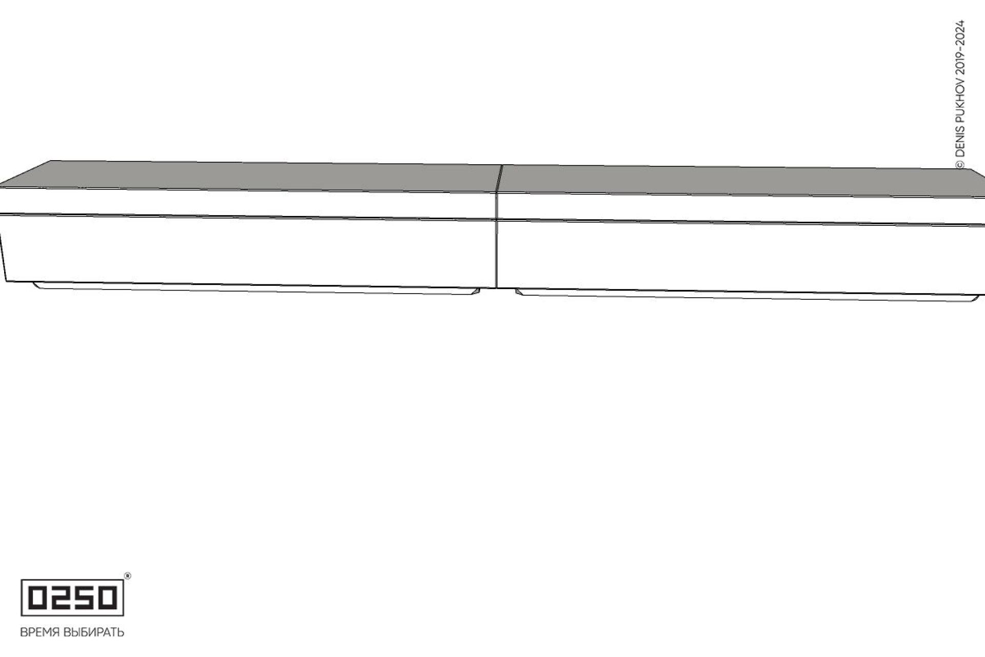 Уличная Бетонная двухпролетная скамейка на блоке производство 0250