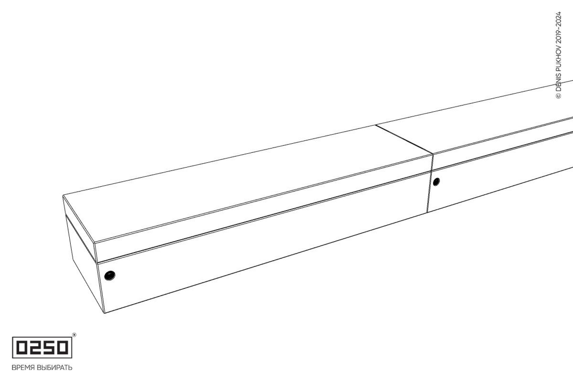 Уличная Бетонная двухпролетная скамейка на блоке производство 0250