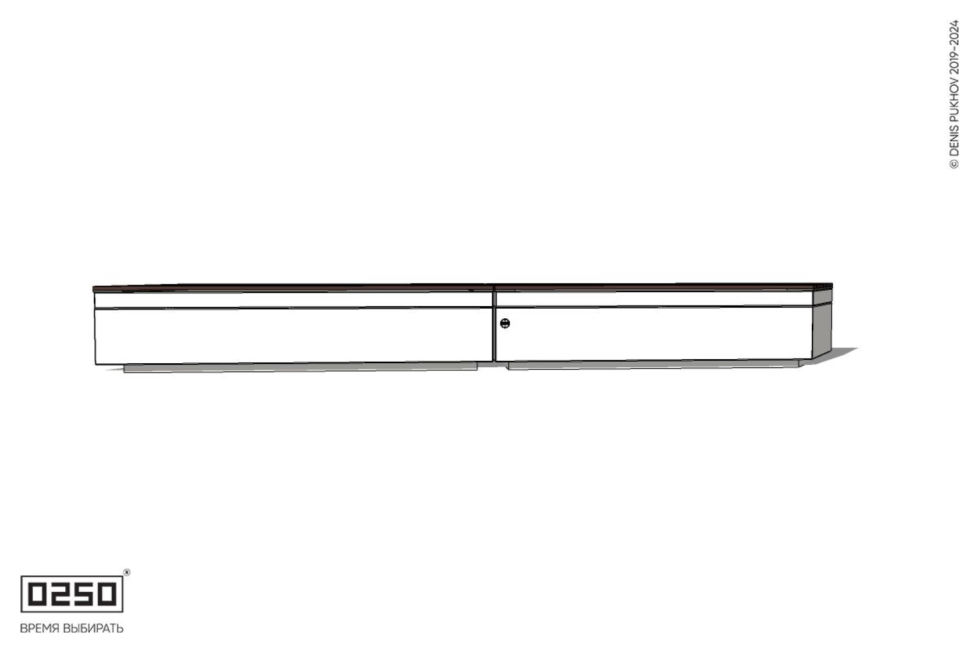 Уличная Скамейка параллелограммная правая двухпролетная укороченная на блоке производство 0250