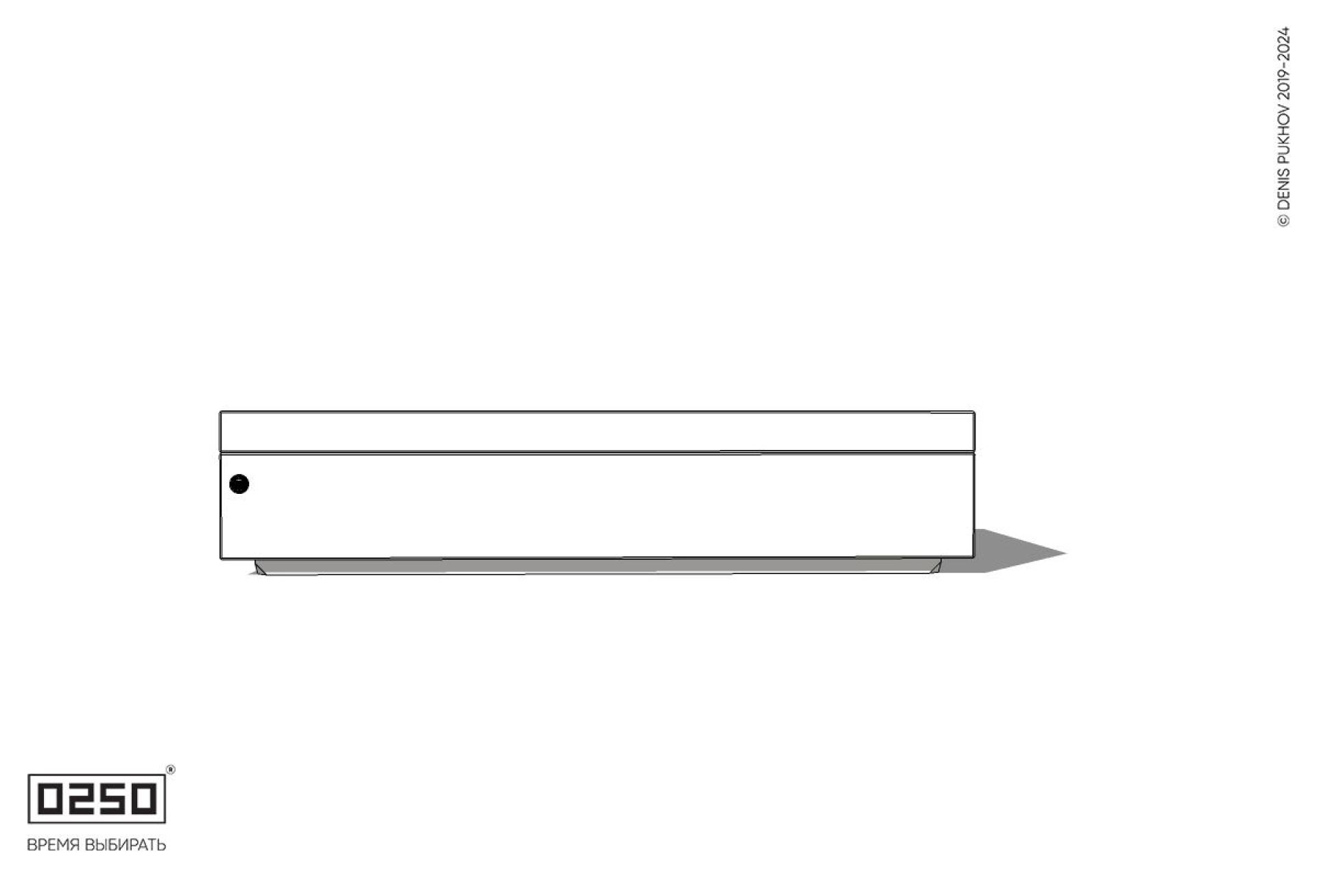 Уличная Бетонная двухсторонняя скамейка на блоке производство 0250, module
