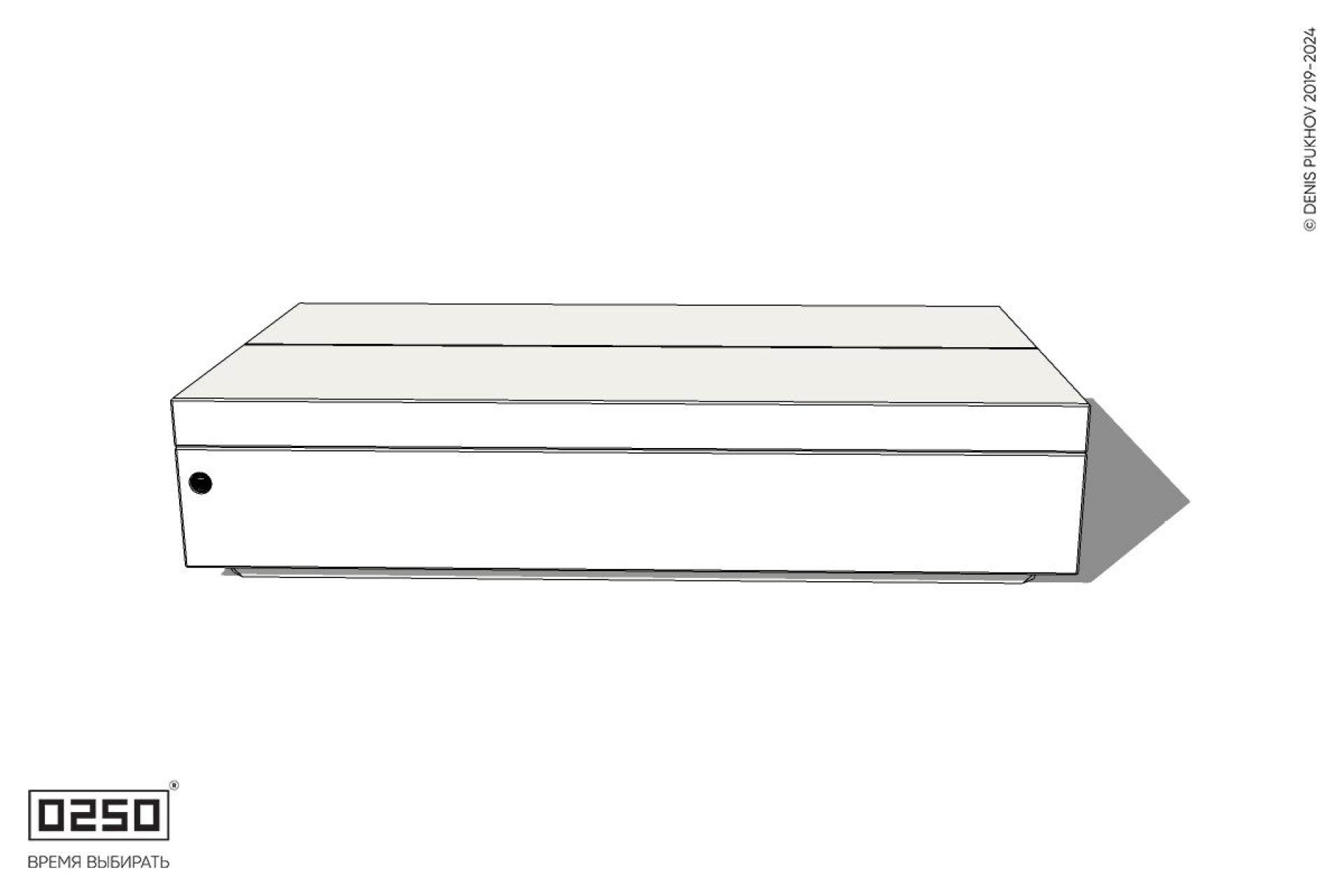 Уличная Бетонная двухсторонняя скамейка на блоке производство 0250