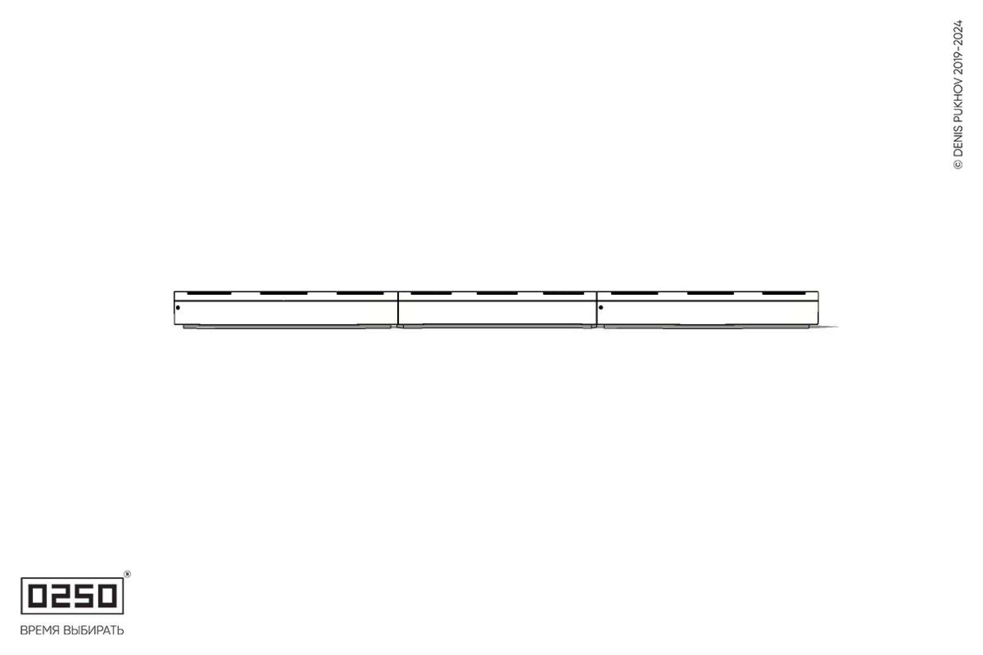 Уличная Скамейка изогнутая трехпролетная большого радиуса на блоке производство 0250 Уличная Скамейка изогнутая трехпролетная большого радиуса на блоке производство 0250