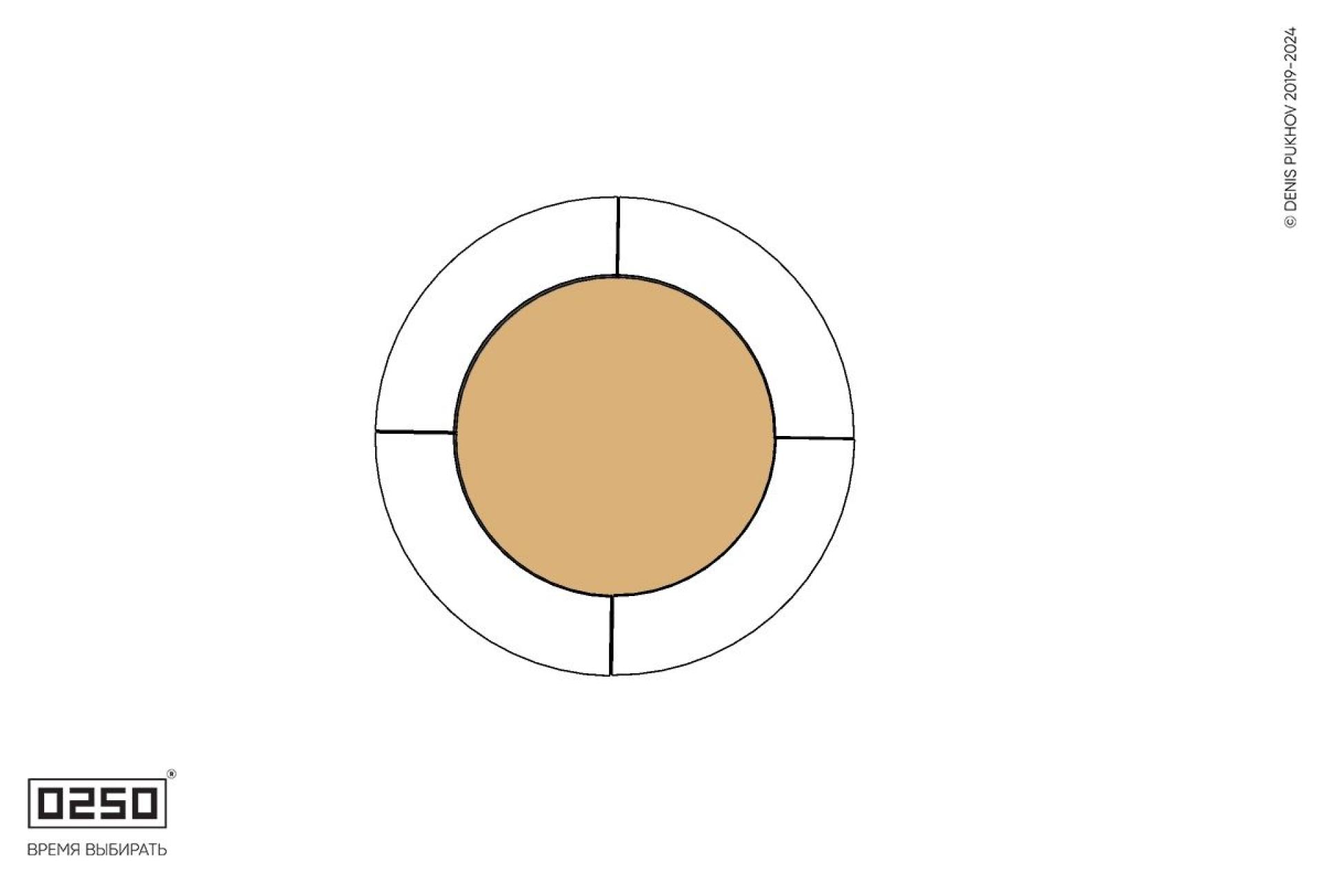 Уличная Бетонная кольцевая песочница скамейка малого радиуса производство 0250