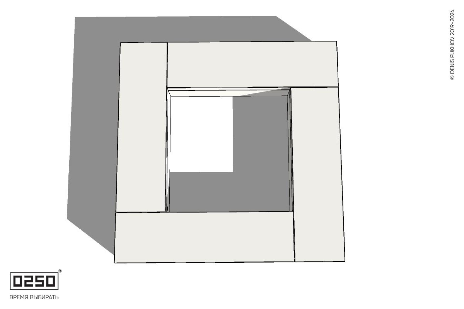 Уличная Бетонная квадратная скамейка на блоке производство 0250