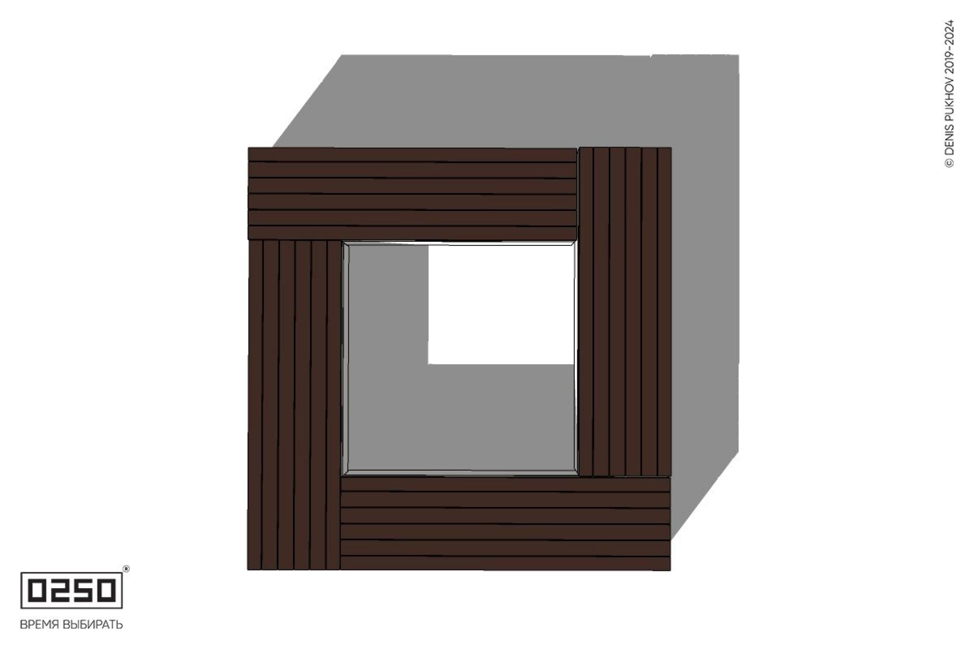 Уличная Квадратная скамейка на блоке производство 0250