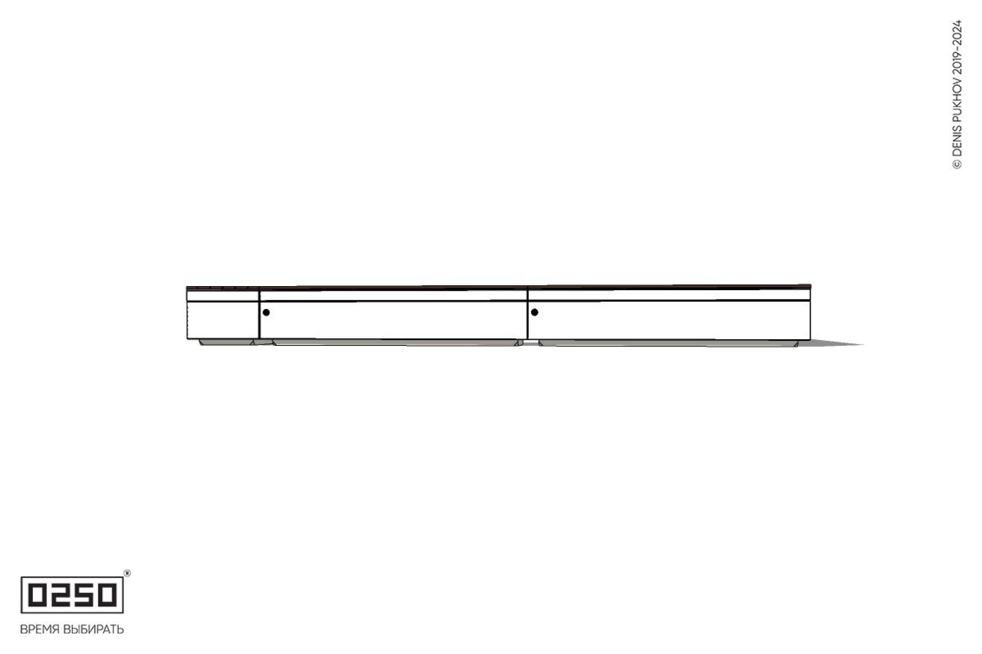 Уличная Квадратная скамейка на блоке двухпролетная производство 0250