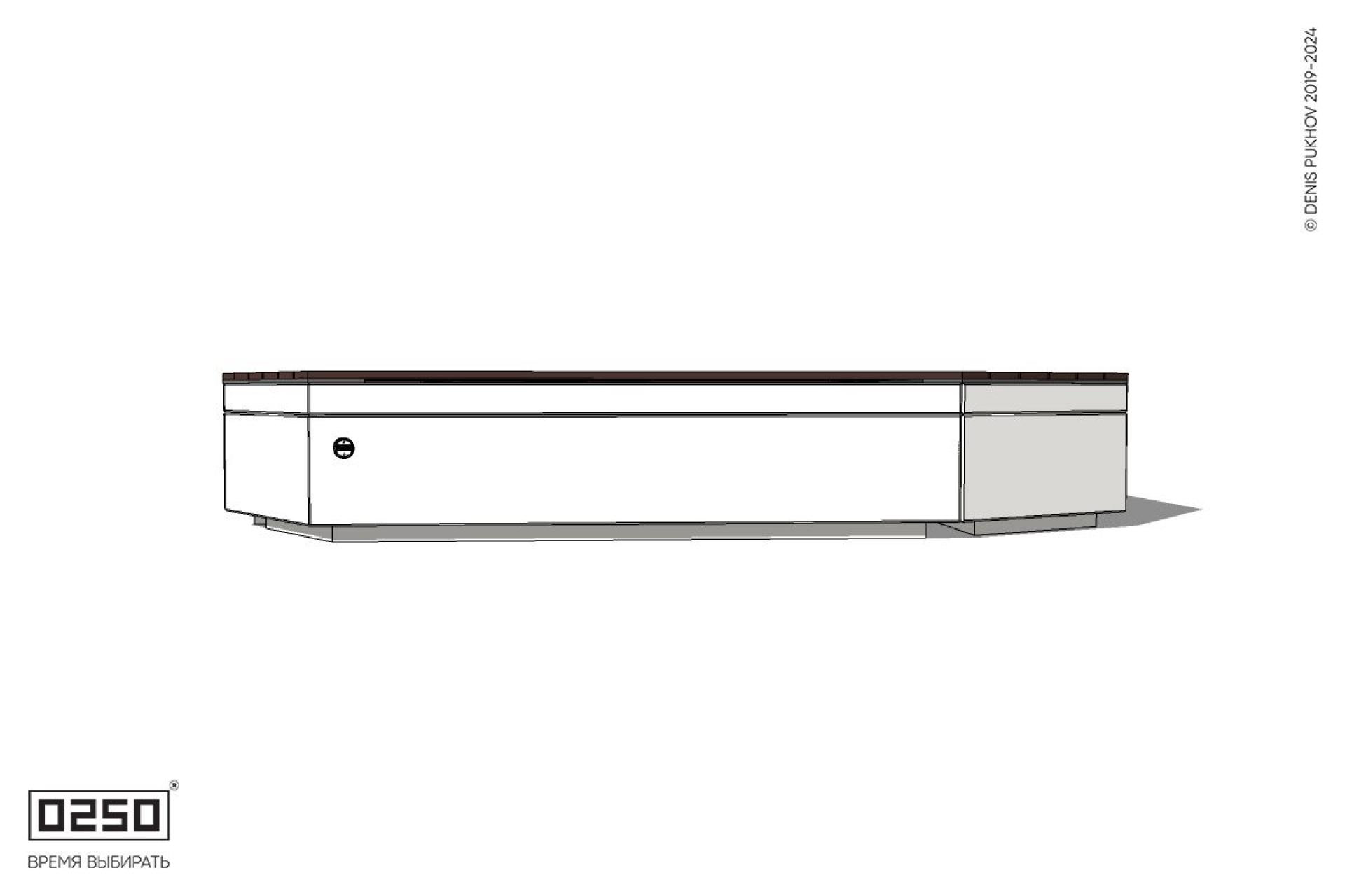 Уличная Квадратная скамейка на блоке усеченная производство 0250