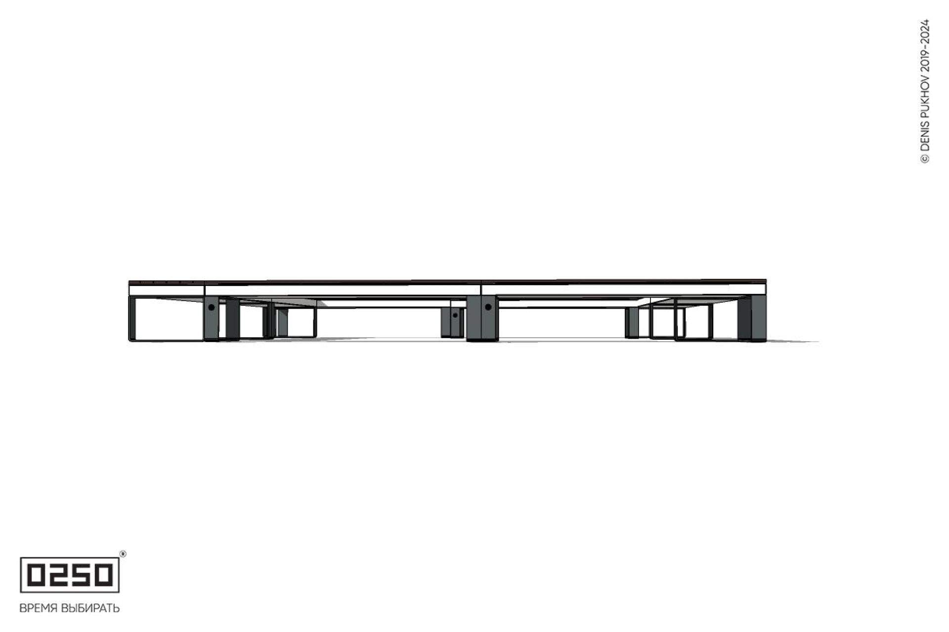 Уличная Квадратная скамейка на ножках двухпролетная производство 0250