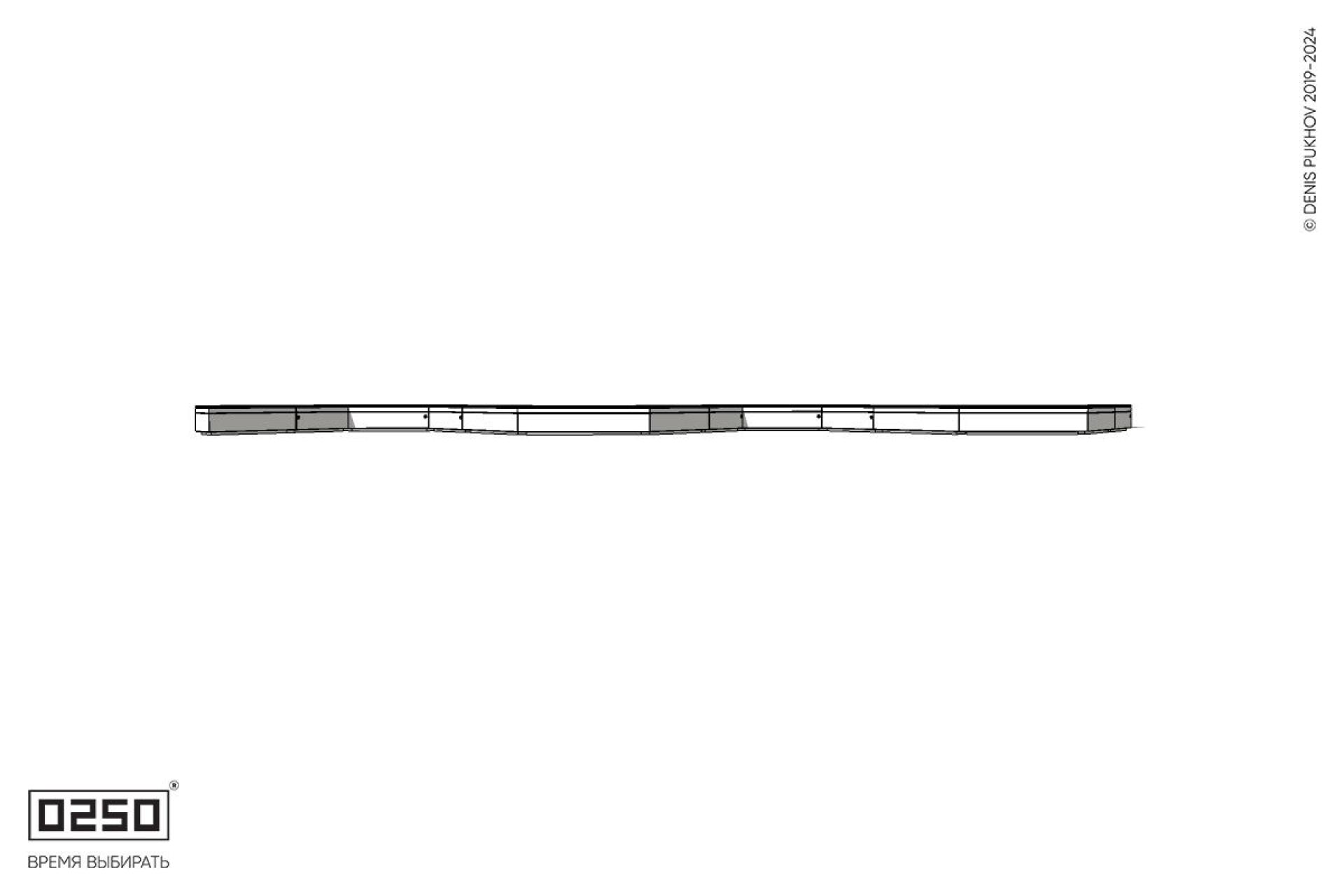 Уличная S-образная трапецеидальная широкая двойная скамейка на блоке производство 0250