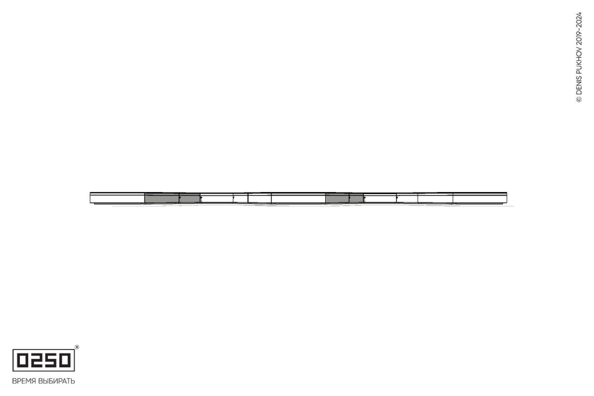 Уличная M-образная  трапецеидальная широкая скамейка на блоке производство 0250