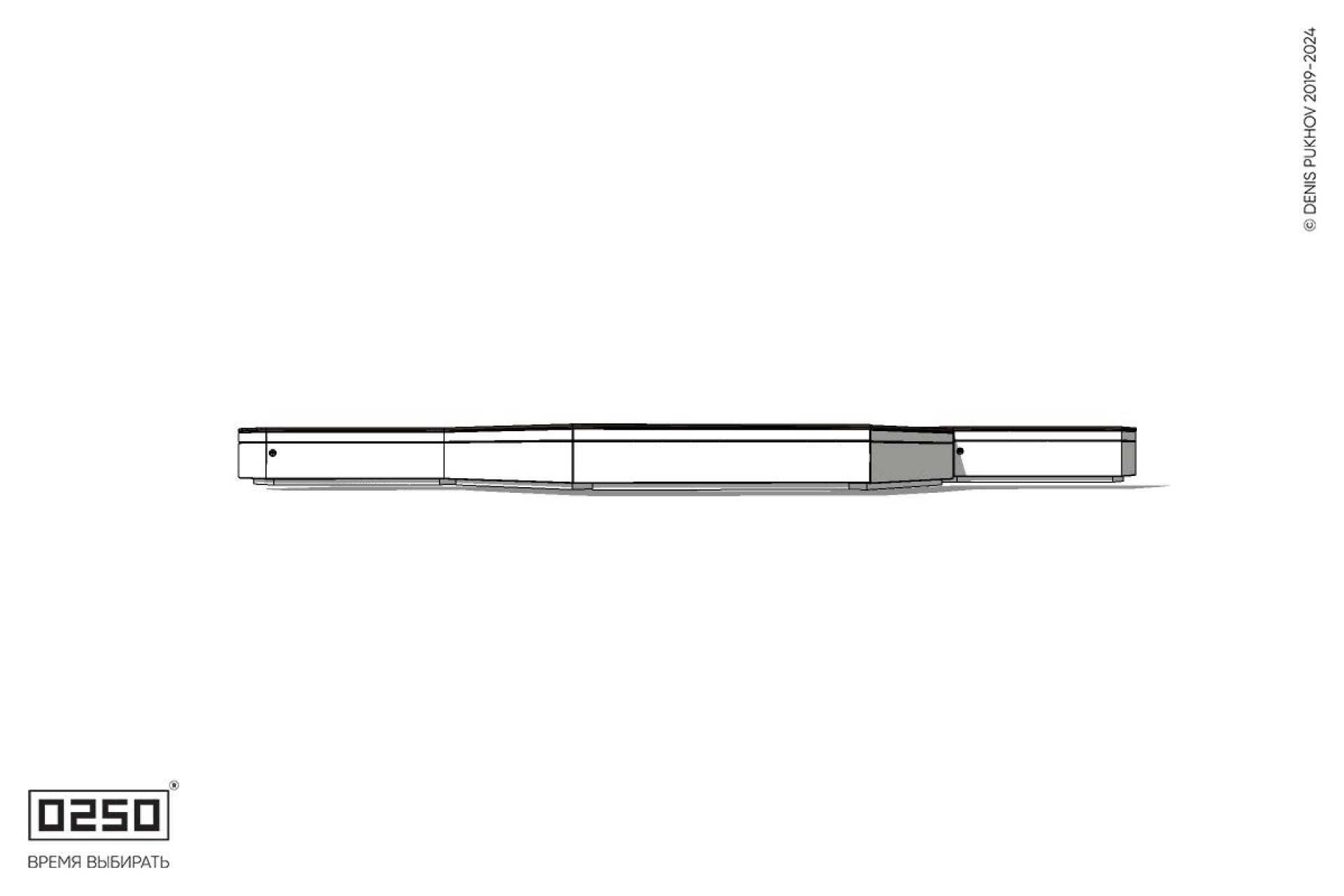 Уличная U-образная трапецеидальная широкая скамейка на блоке производство 0250