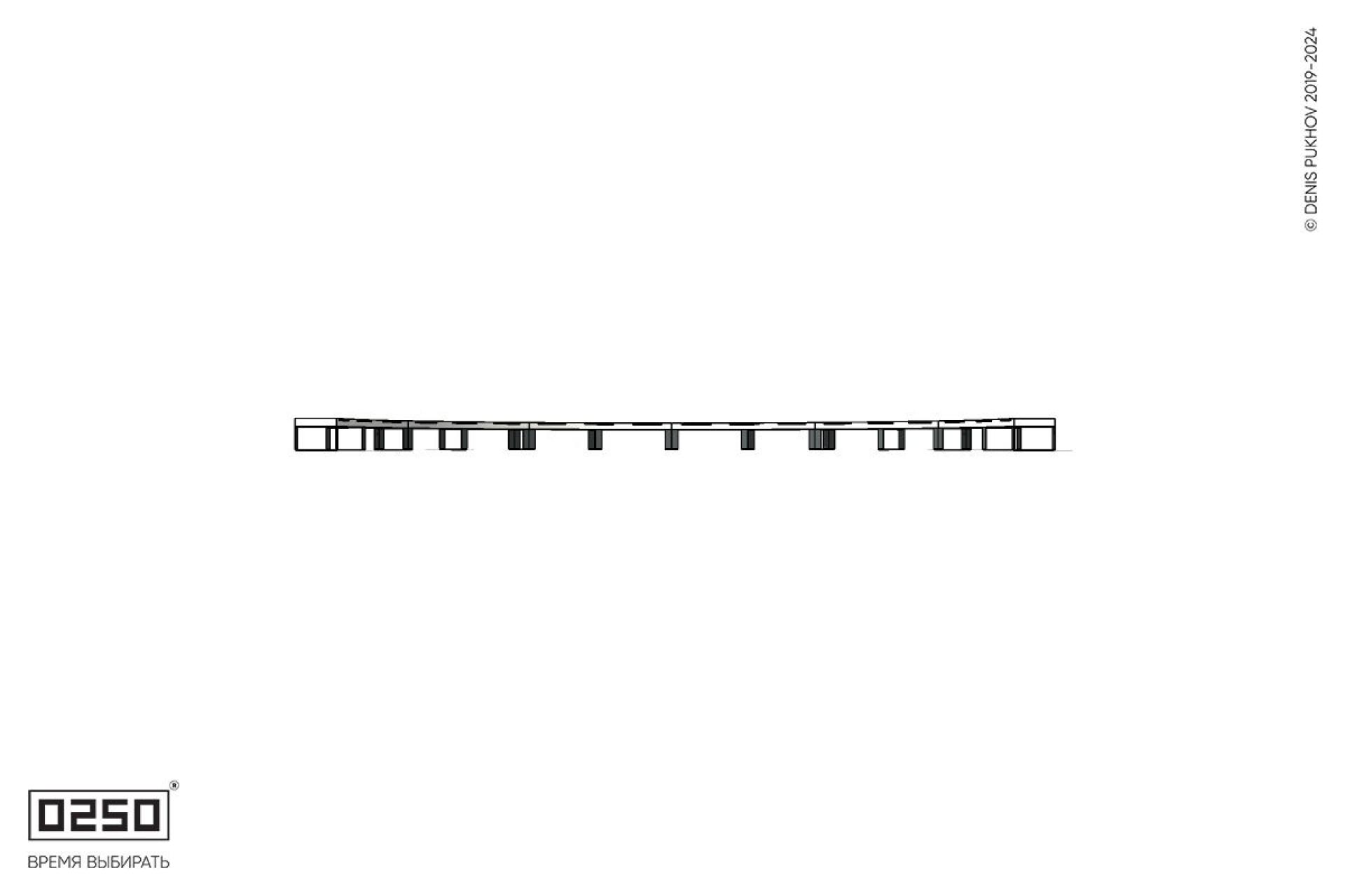 Уличная Скамейка полукольцевая большого радиуса на ножках производство 0250