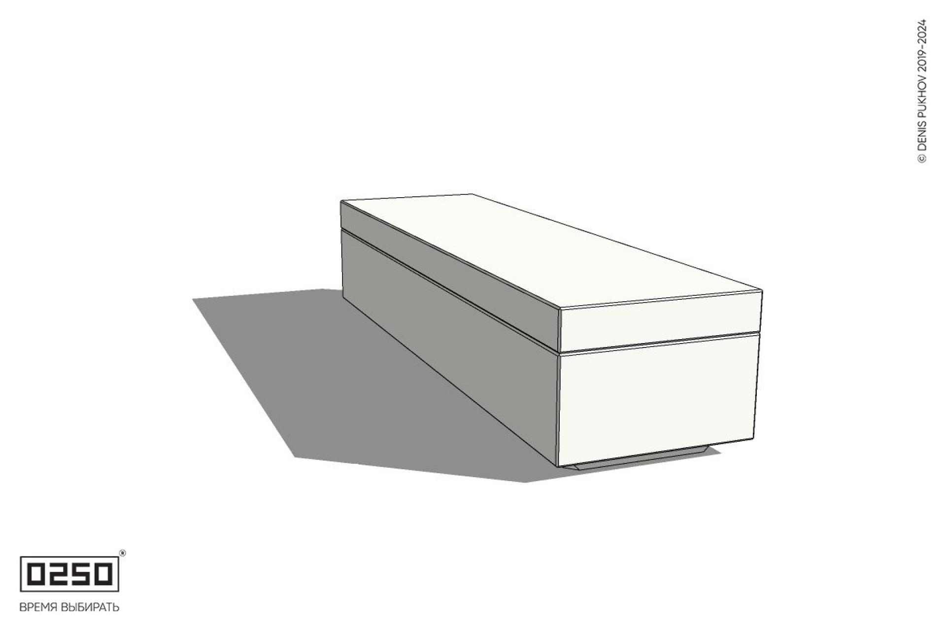 Уличная Бетонная прямая скамейка на блоке производство 0250 Уличная Бетонная прямая скамейка на блоке производство 0250