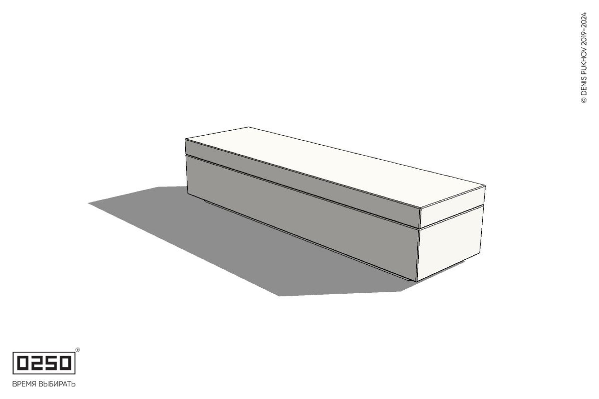 Уличная Бетонная прямая скамейка на блоке производство 0250 Уличная Бетонная прямая скамейка на блоке производство 0250