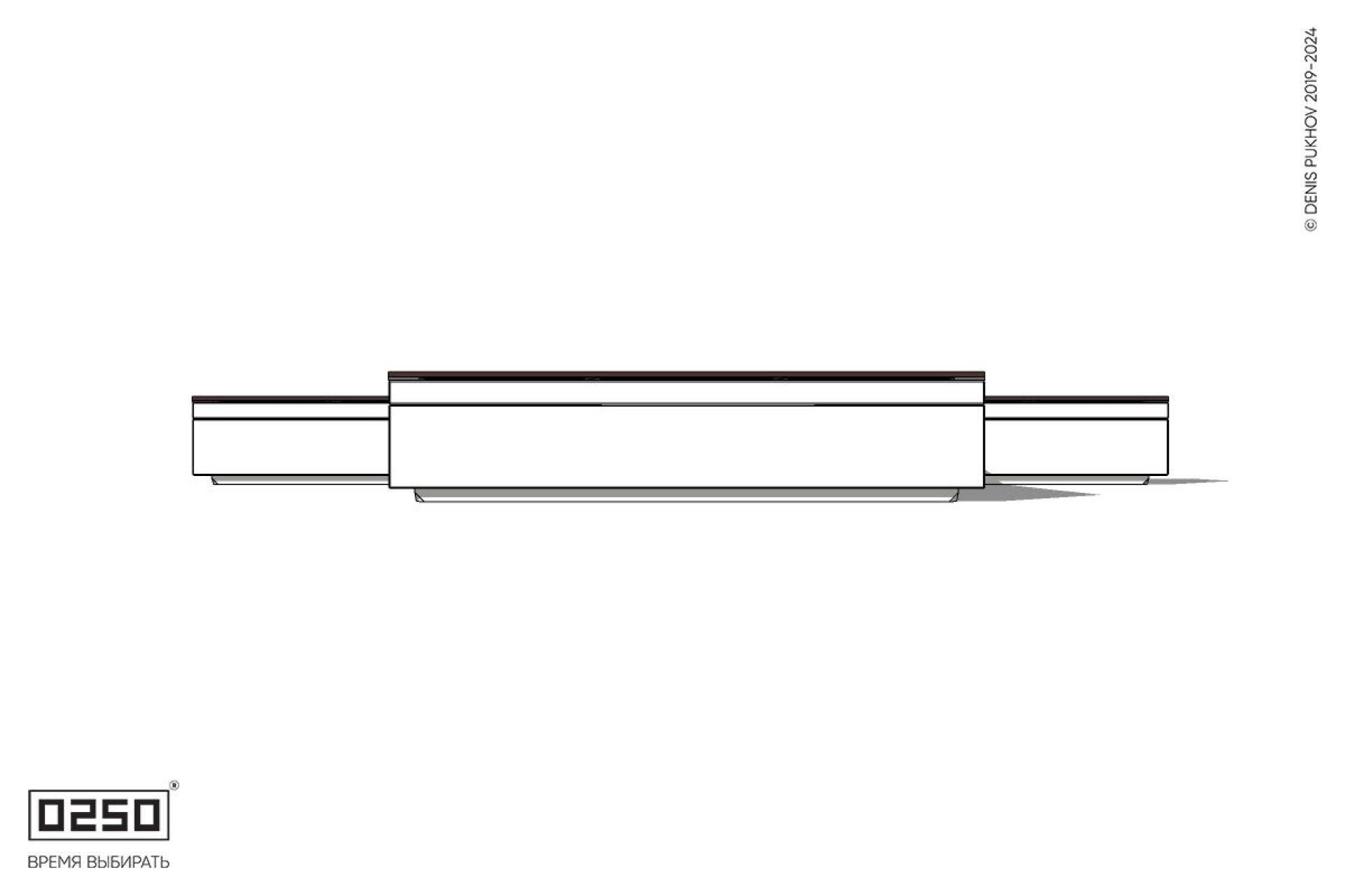 Уличная U-образная прямоугольная широкая скамейка на блоке производство 0250
