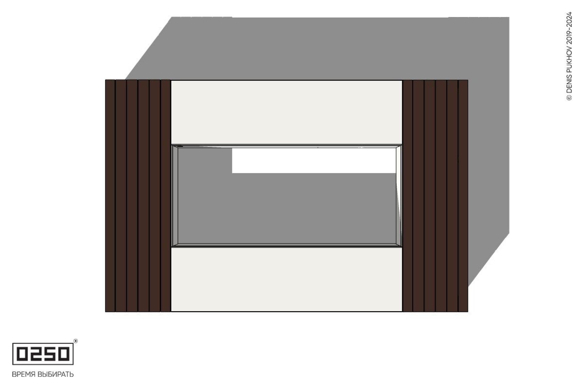 Четырехугольная скамейка с комбинированным настилом на блоке Уличная Четырехугольная скамейка с комбинированным настилом на блоке производство 0250, module