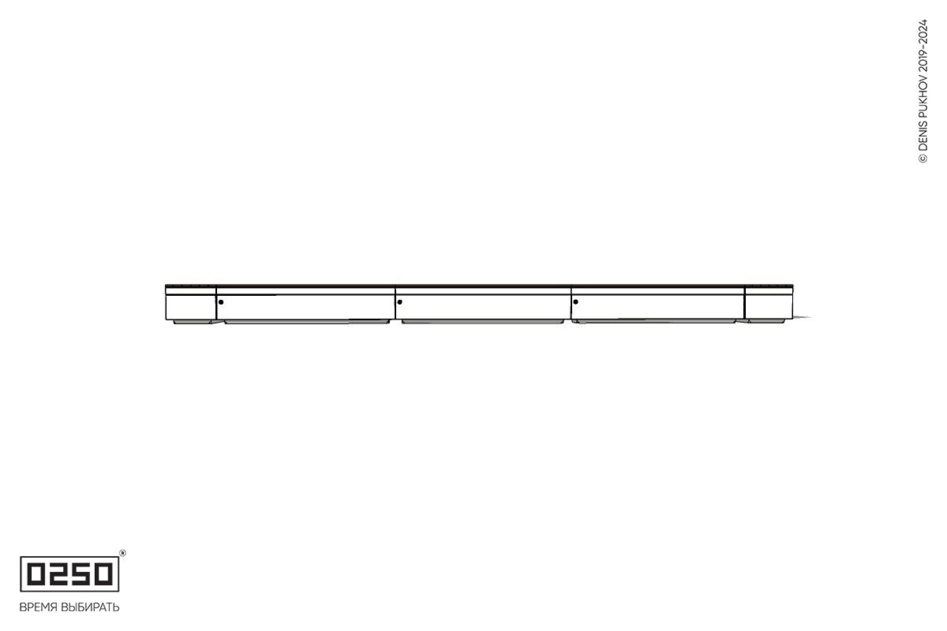 Уличная Четырехугольная скамейка трехпролетная на блоке производство 0250