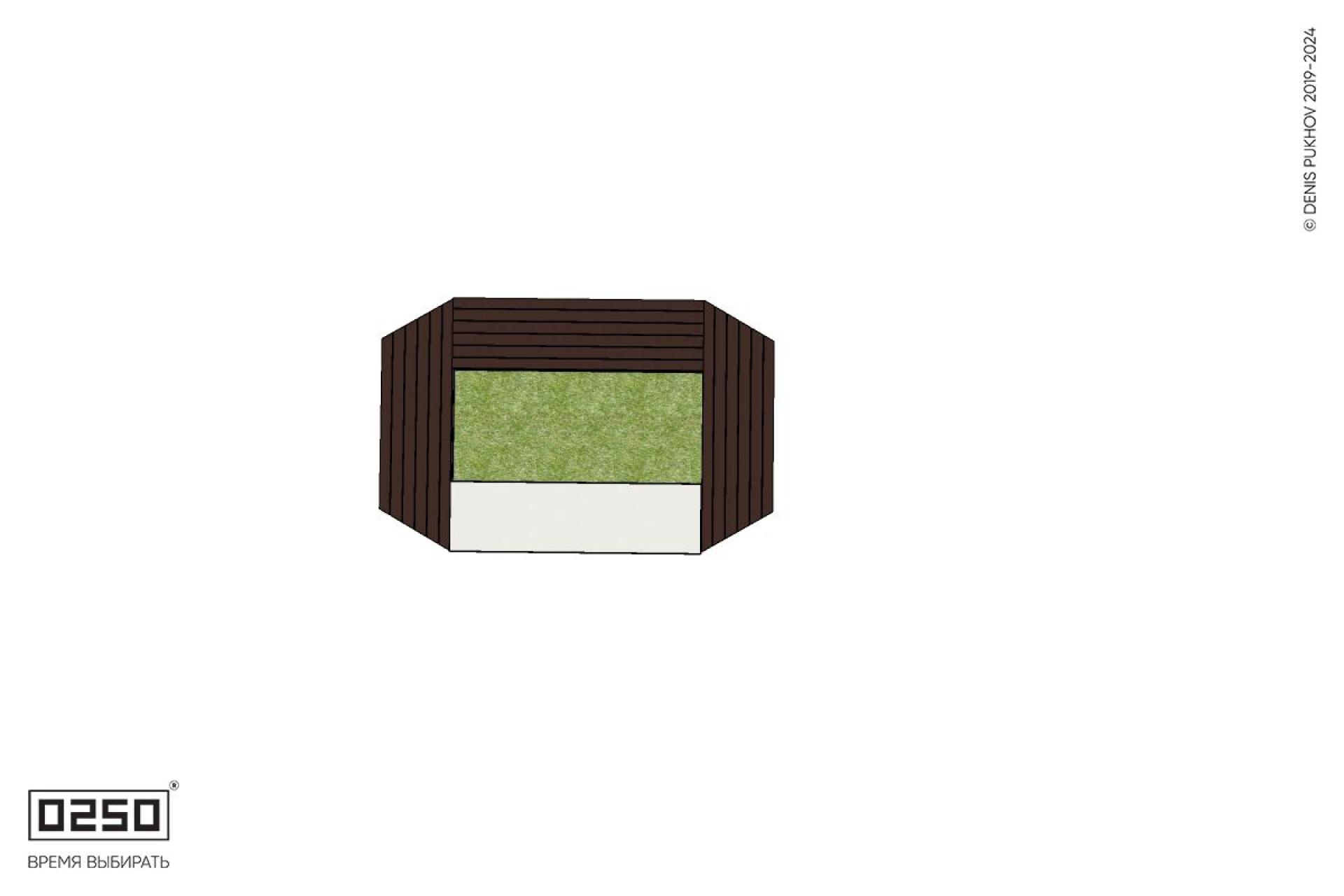 Уличная Четырехугольная скамейка цветник усеченная производство 0250