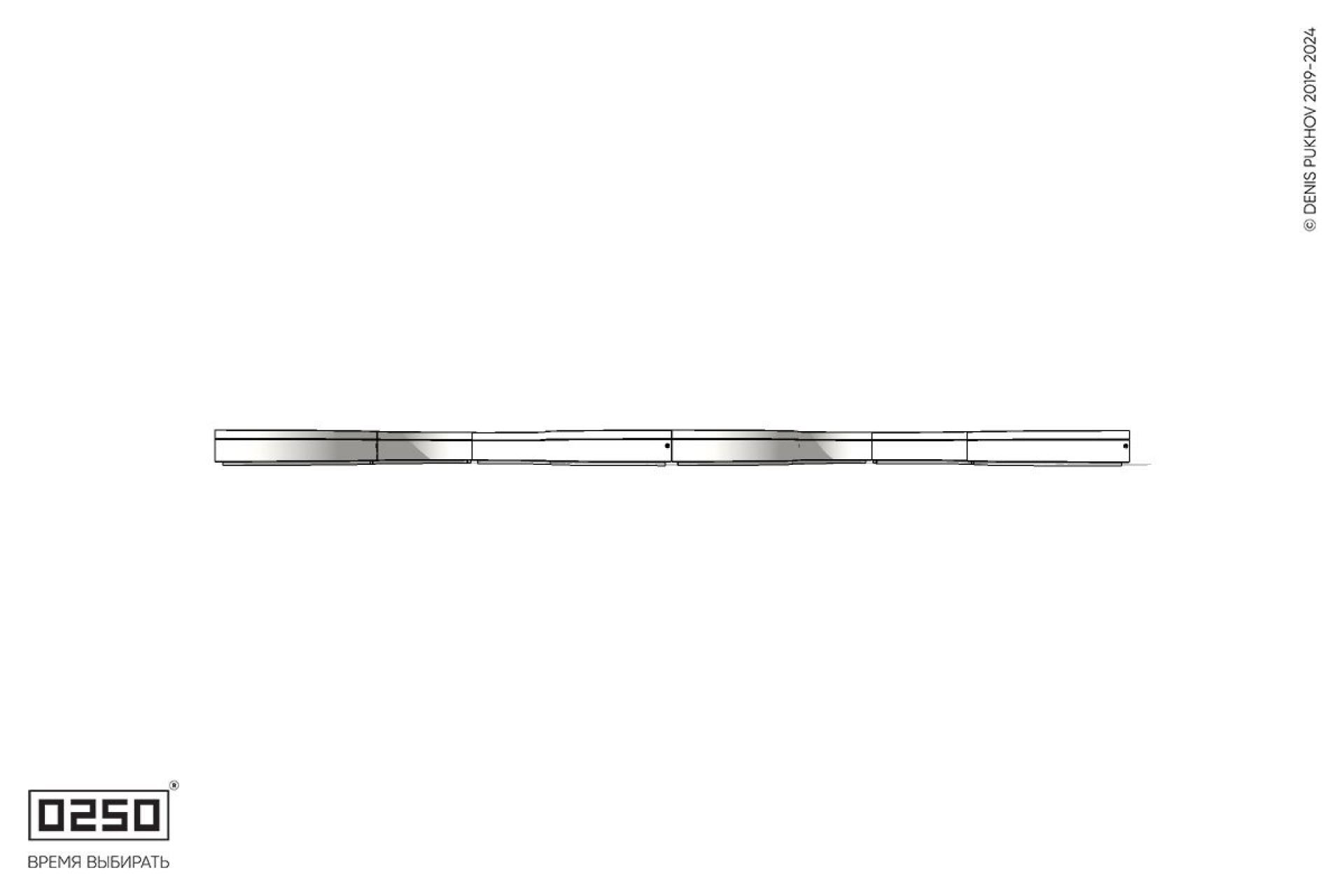 Уличная Бетонная M-образная волнообразная скамейка на блоке производство 0250