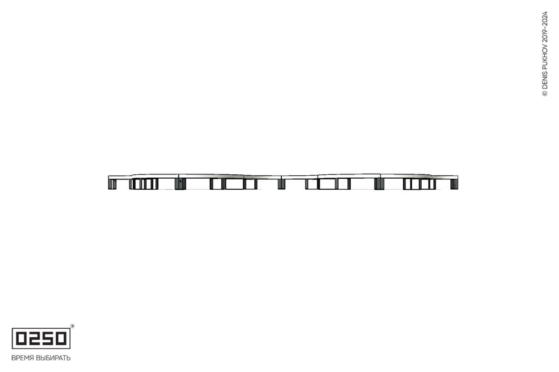 Уличная Бетонная M-образная волнообразная скамейка на ножках производство 0250