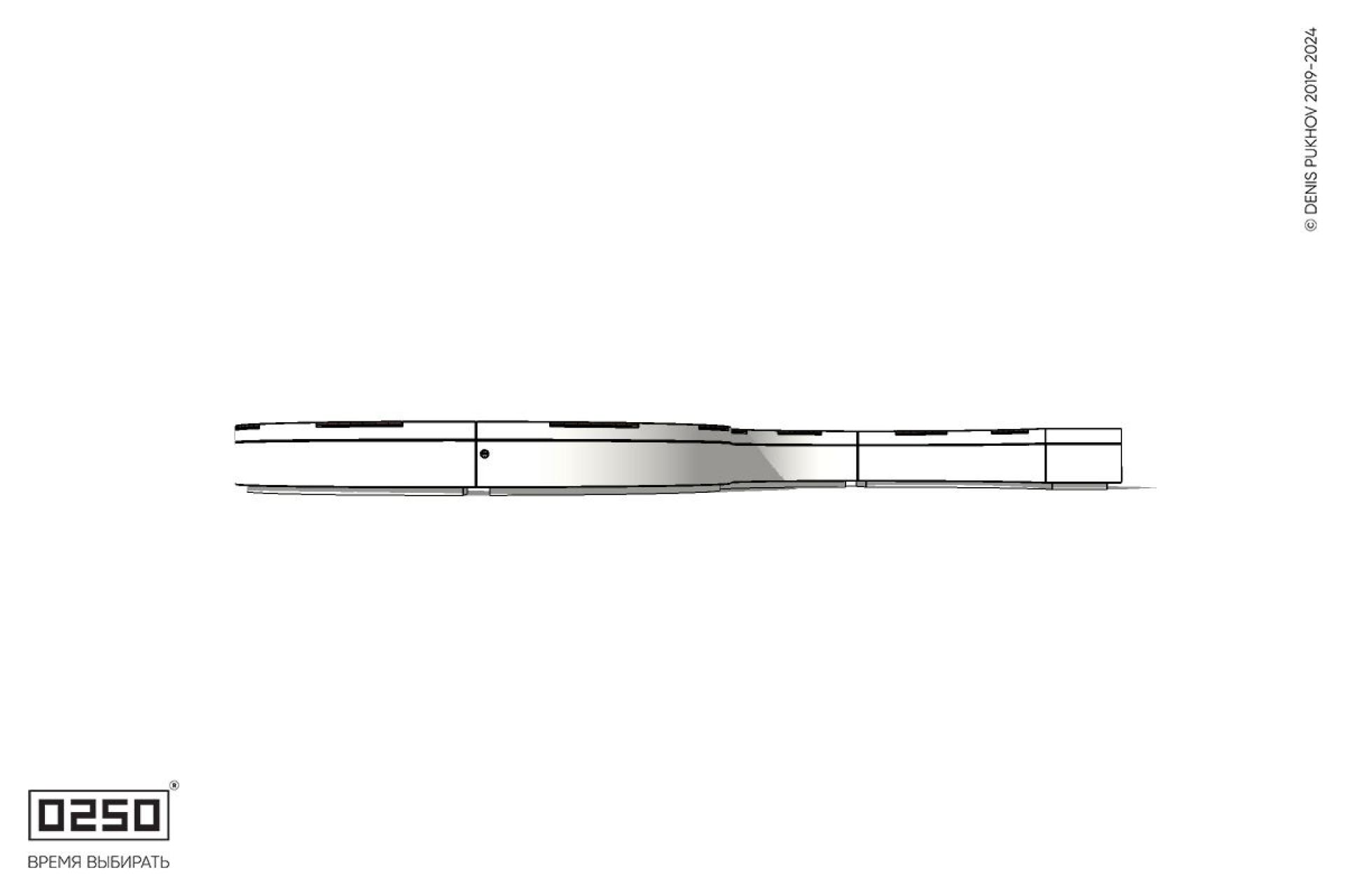 Уличная S-образная волнообразная скамейка на блоке производство 0250