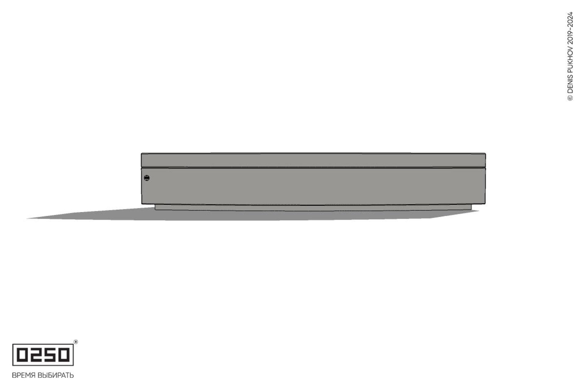 Уличная Бетонная скамейка большого радиуса на блоке производство 0250