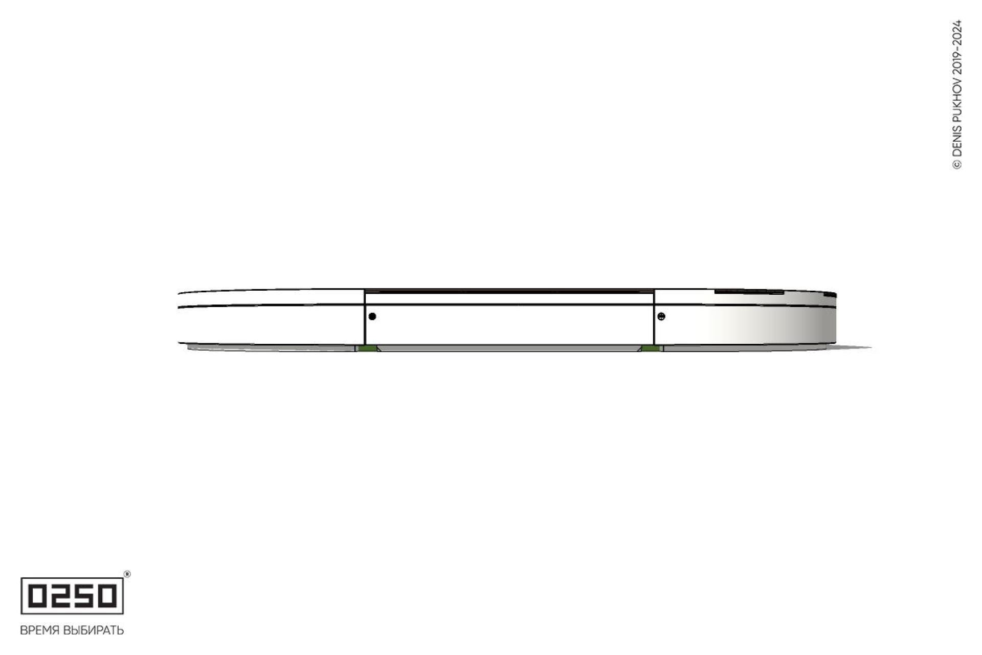 Уличная Скамейка квадрокруг на блоке с комбинированным настилом производство 0250