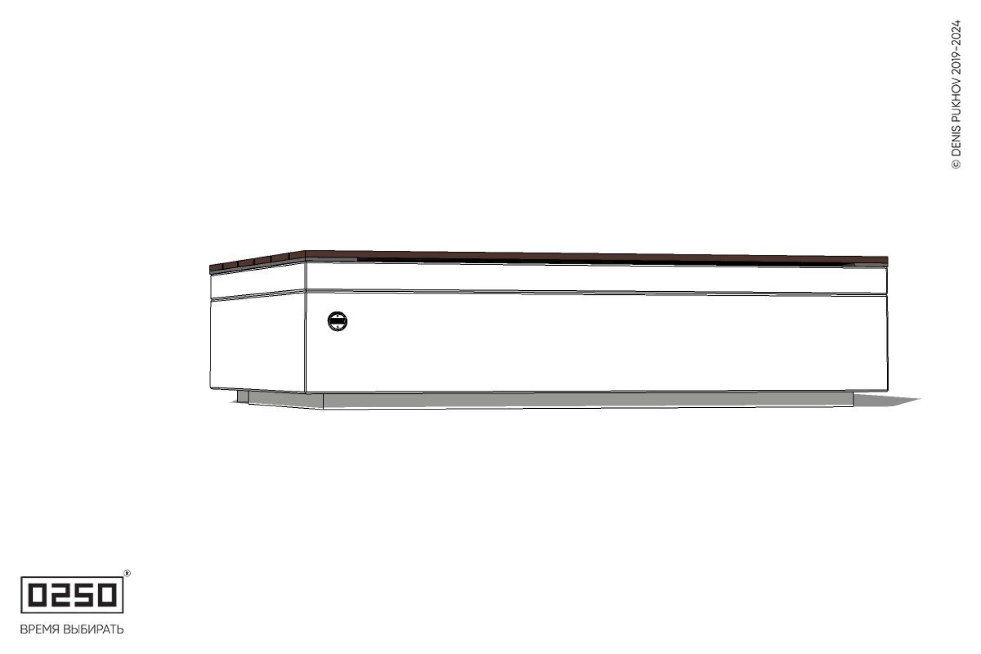 Уличная Двухсторонняя трапециевидная левая скамейка на блоке производство 0250