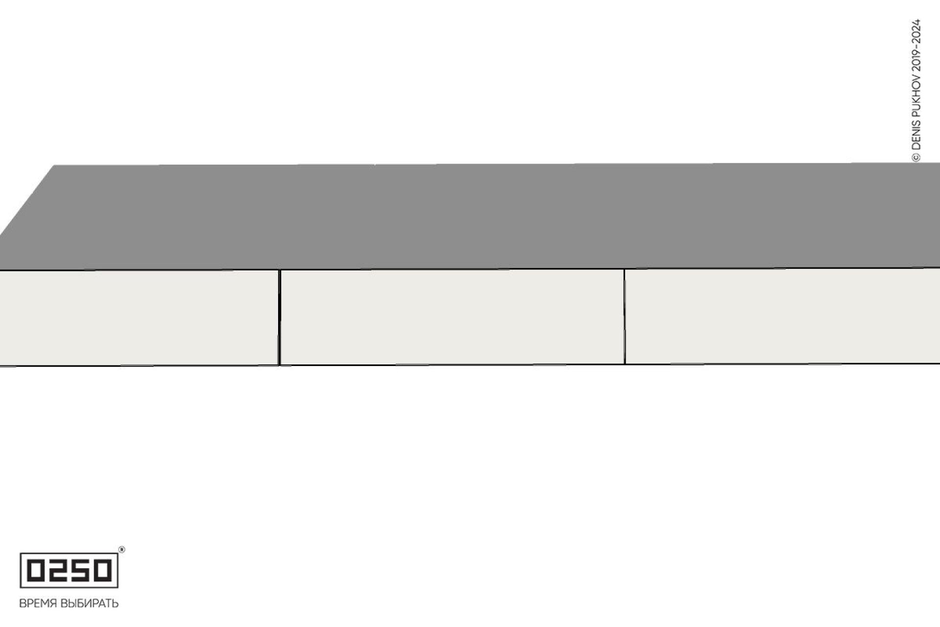 Уличная Бетонная трехпролетная скамейка на блоке производство 0250 Уличная Бетонная трехпролетная скамейка на блоке производство 0250