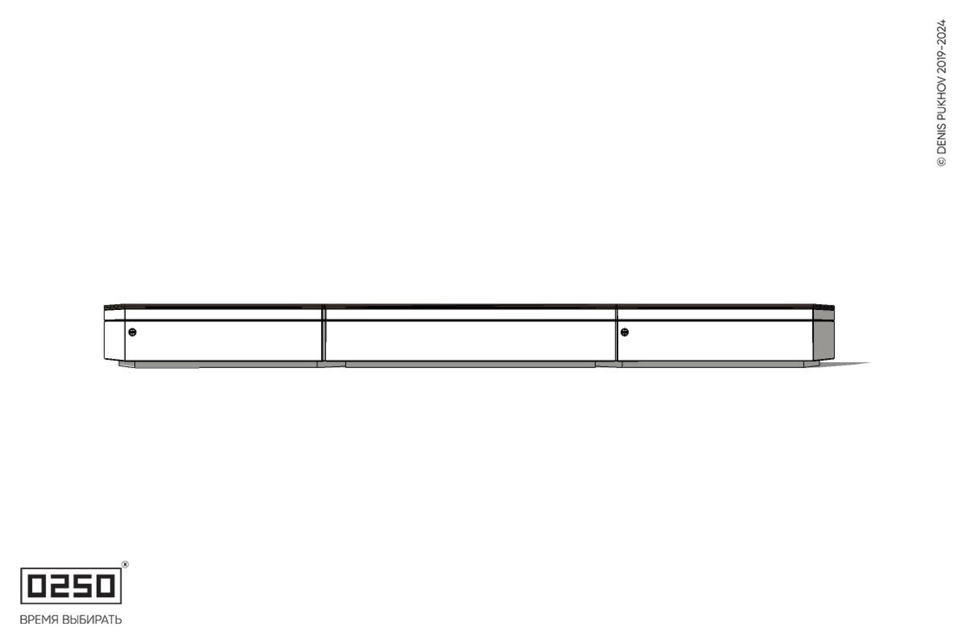Уличная Скамейка трапециевидная трехпролетная на блоке производство 0250