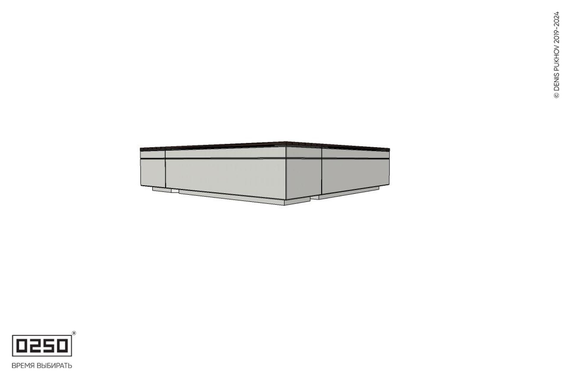 Уличная Треугольная скамейка цветник производство 0250