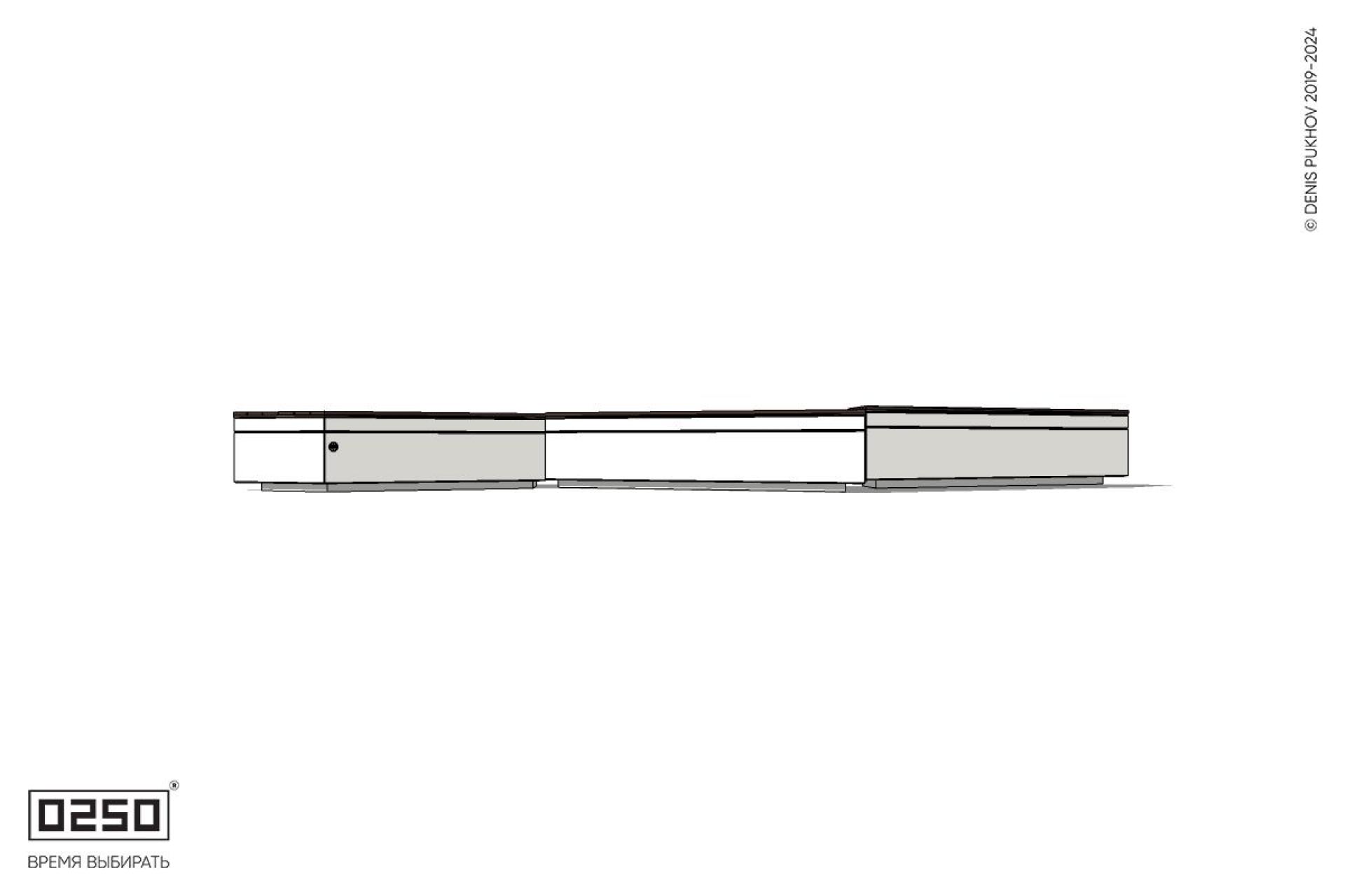 Уличная Z-образная трапецеидальная скамейка удлиненная на блоке производство 0250