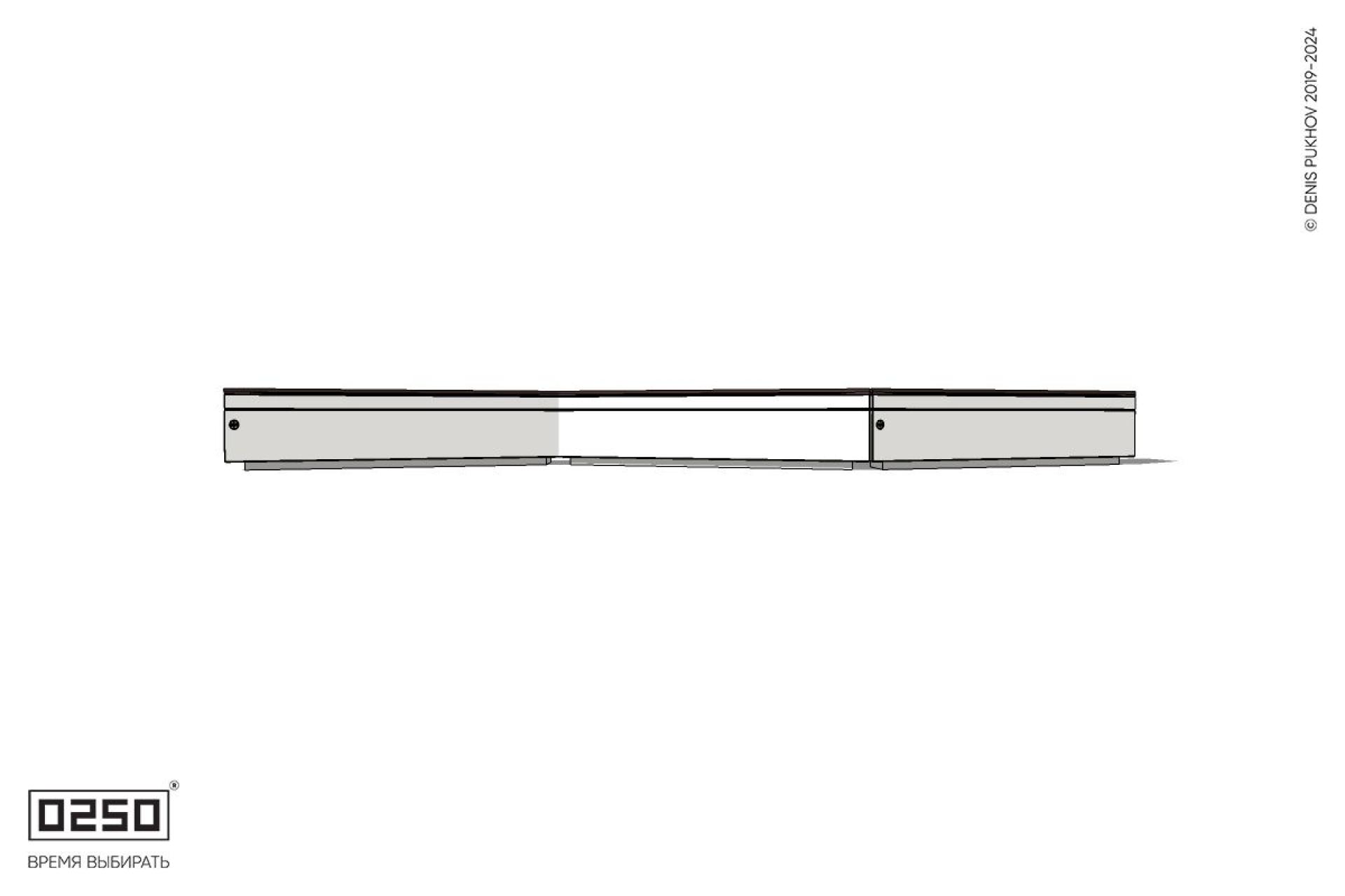 Уличная Z-образная трапециевидная длинная скамейка на блоке производство 0250