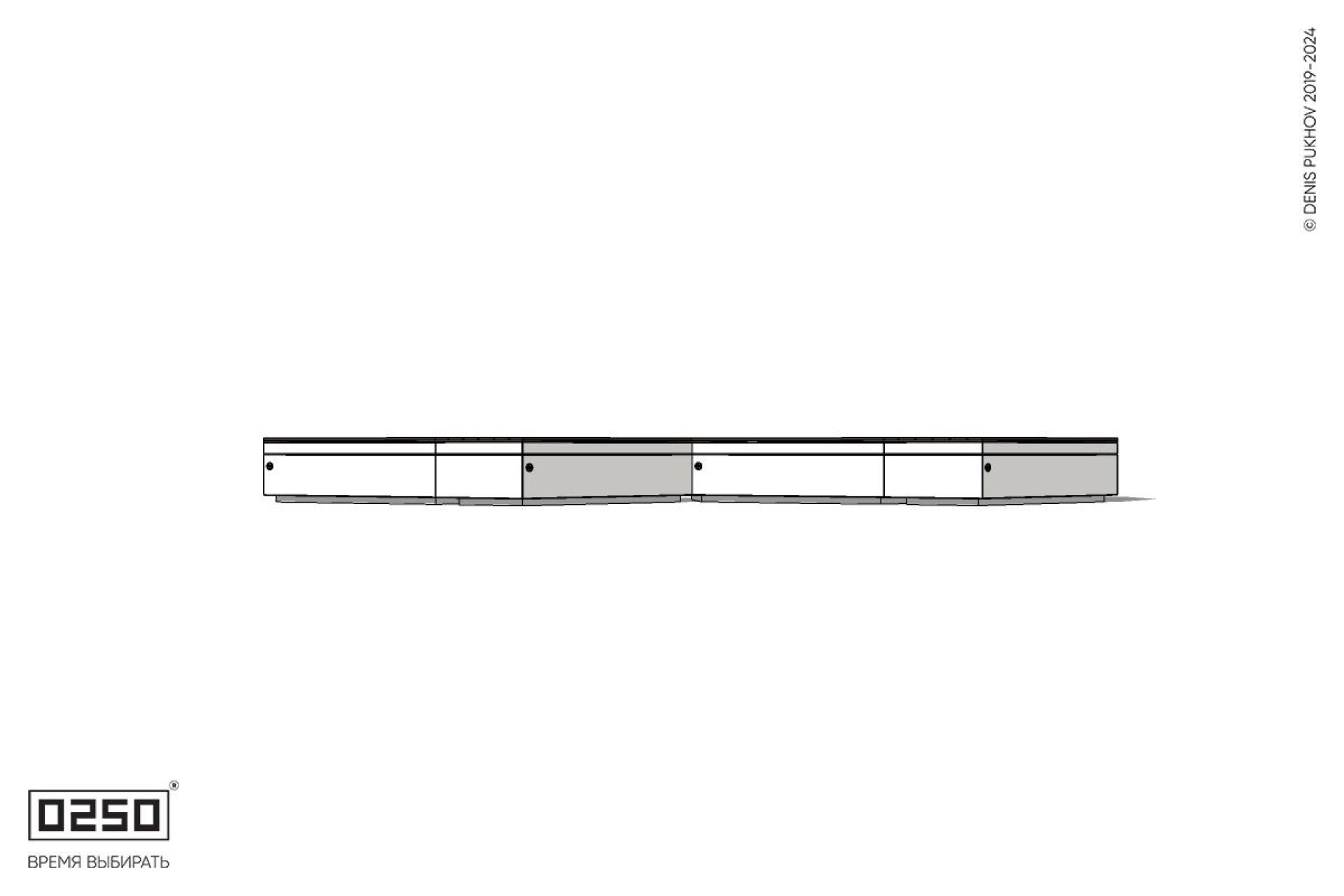 Уличная Зигзагообразная трапецеидальная четырехпролетная скамейка на блоке производство 0250