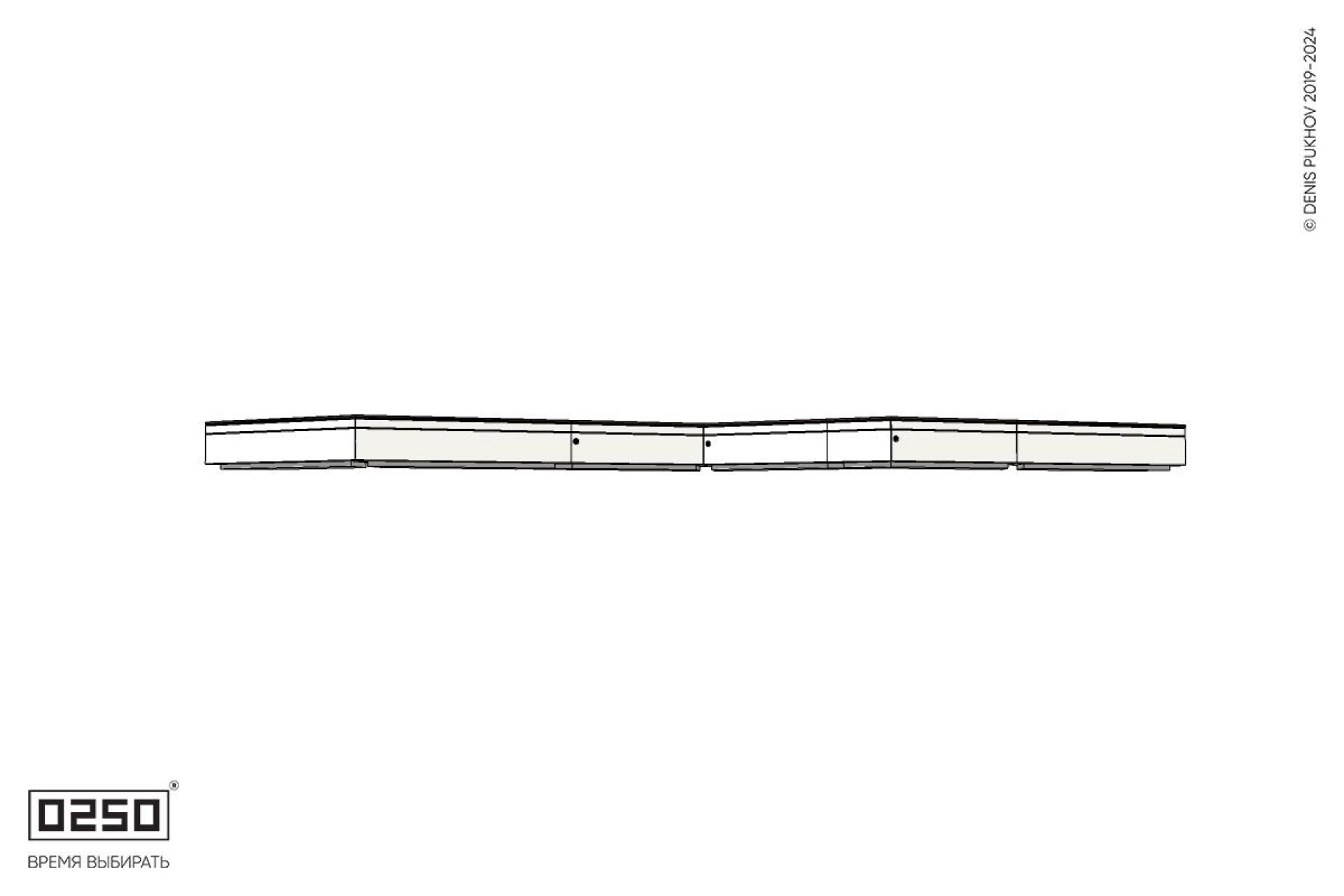 Уличная Зигзагообразная трапецеидальная шестипролетная удвоенная скамейка на блоке производство 0250