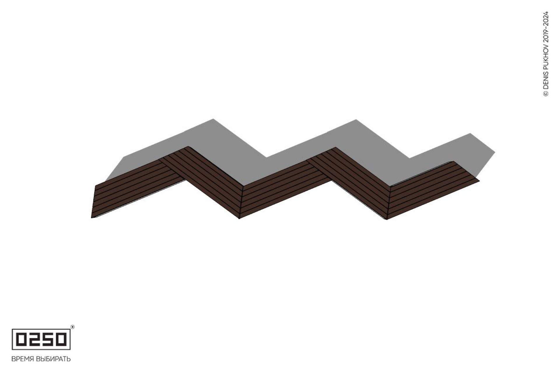 Уличная Зигзагообразная трапецеидальная пятипролетная скамейка на блоке производство 0250