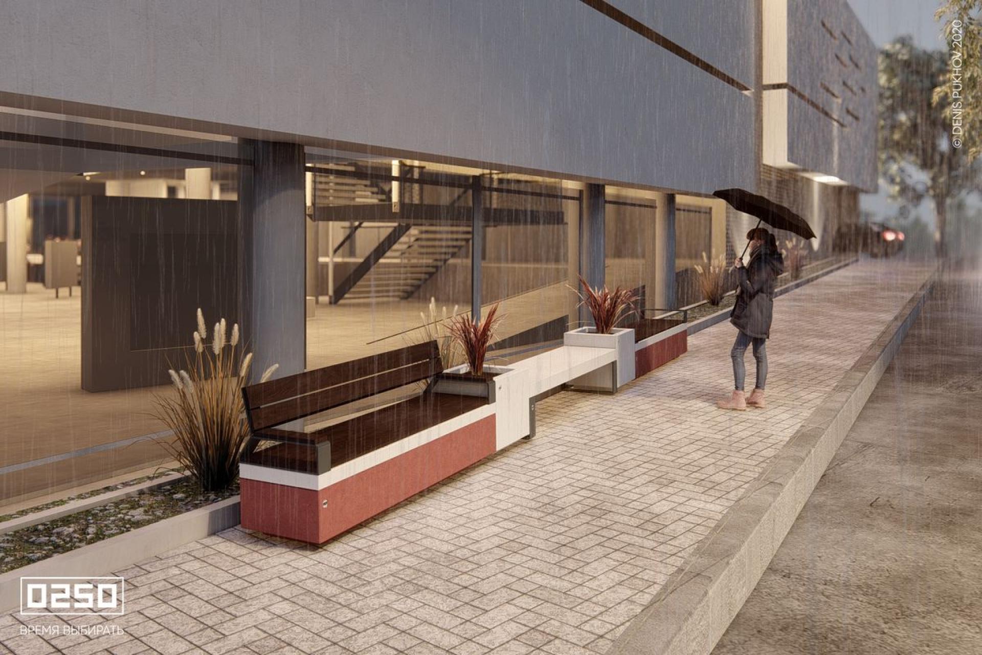 Модульная скамейка Линейная , Сборка Простейшая 2