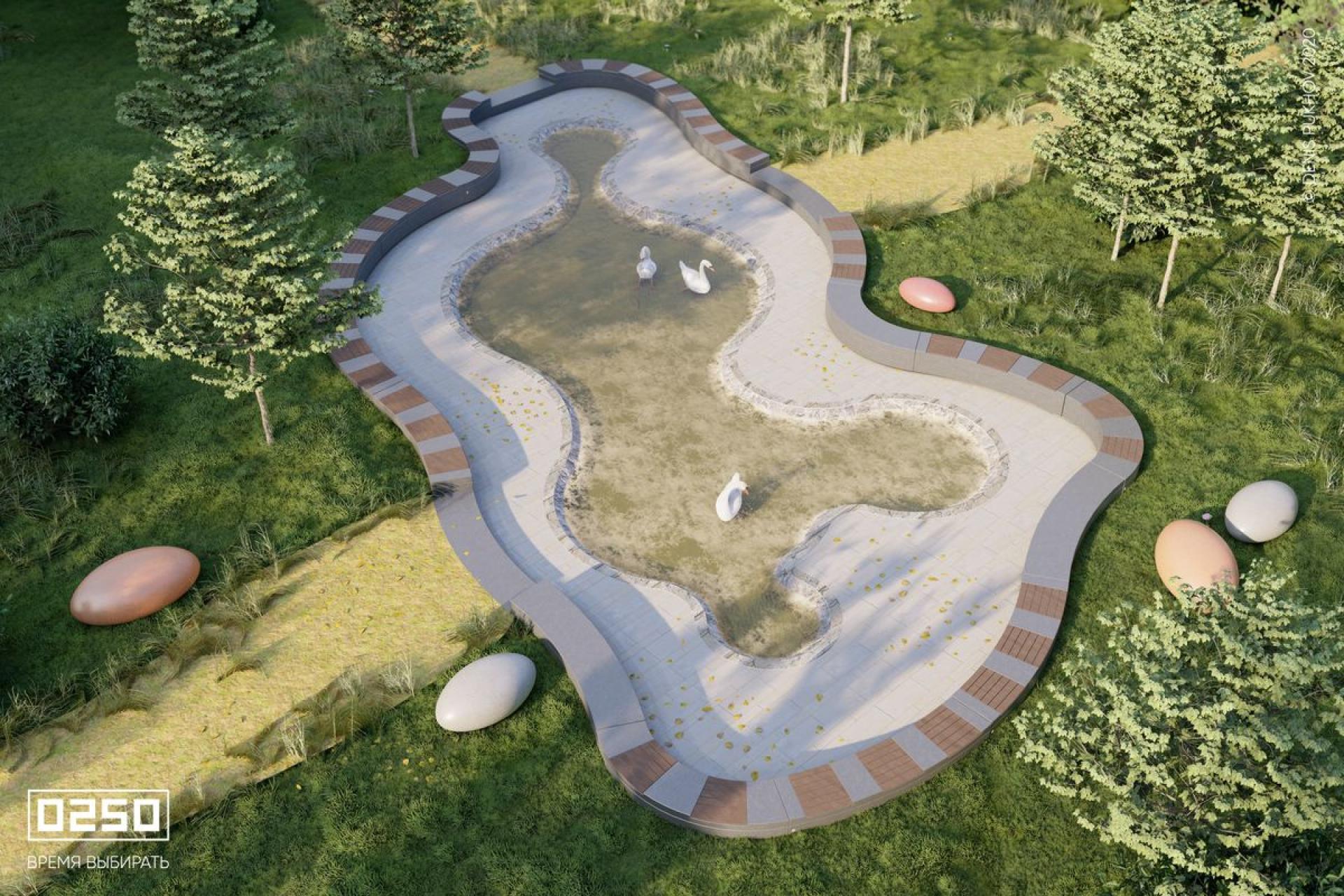 Модульный сквер Круговой, Сборка Круговая