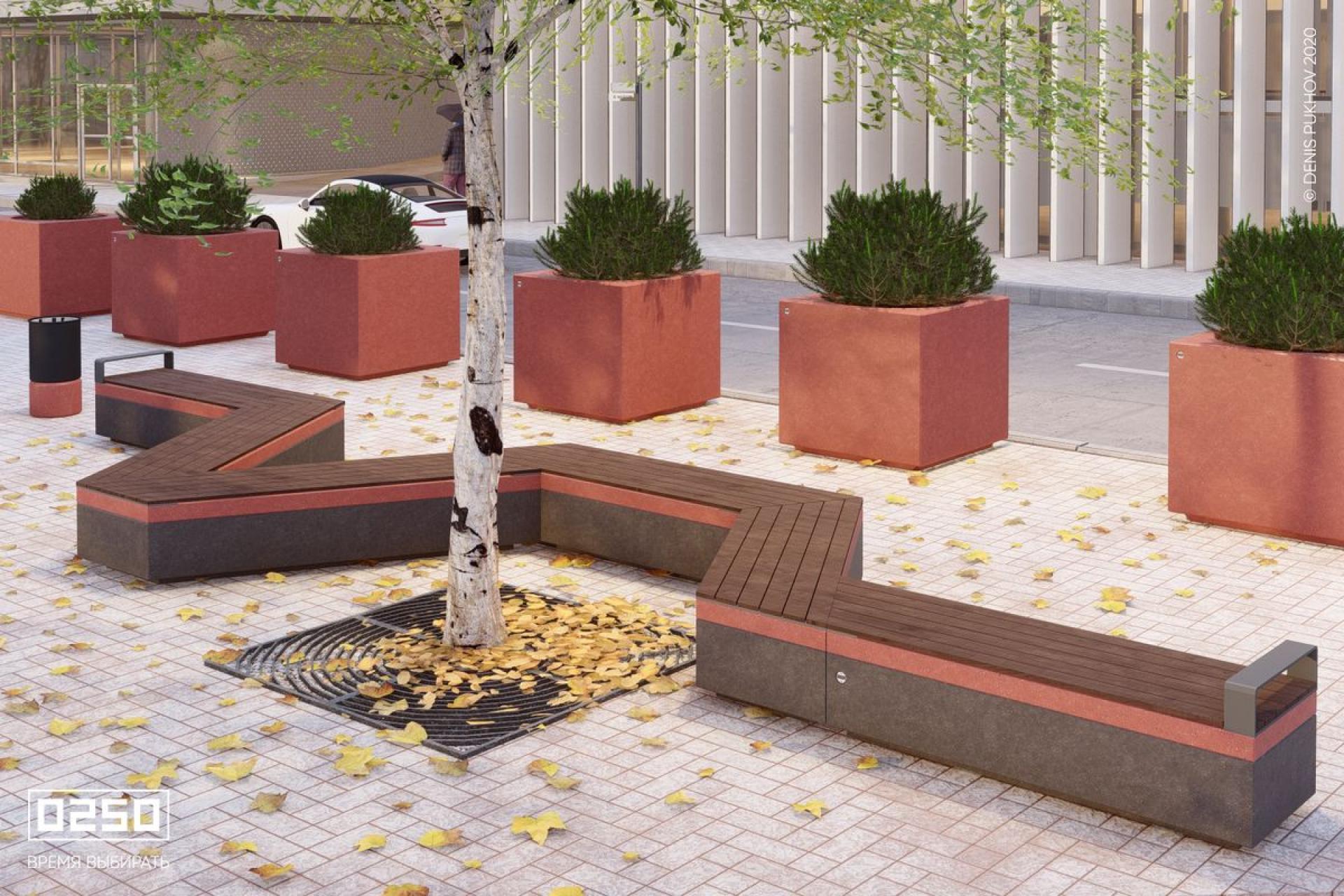 Модульный сквер Пульс, Сборка Пульс