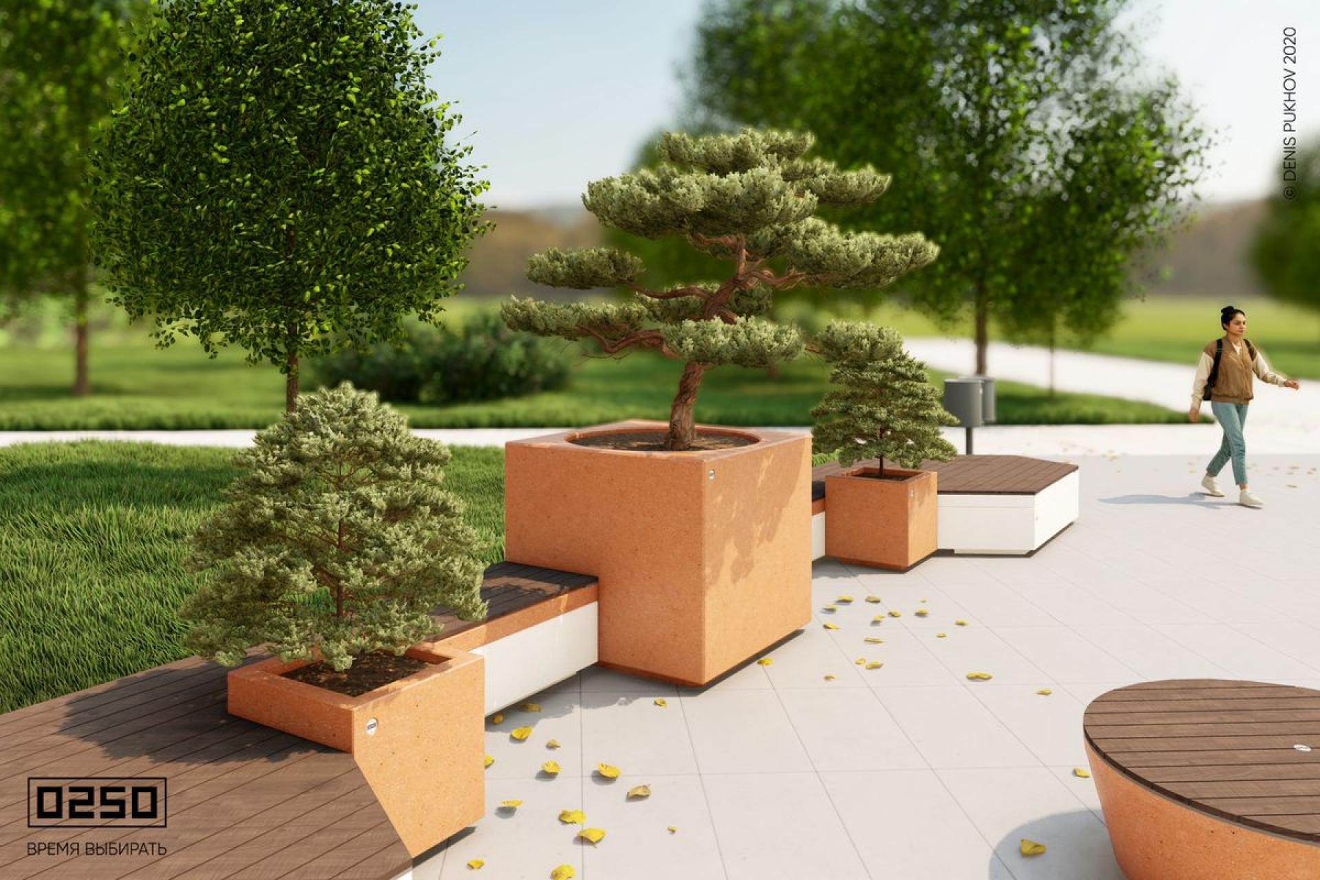 Модульный сквер  Африка, Сборка Африка