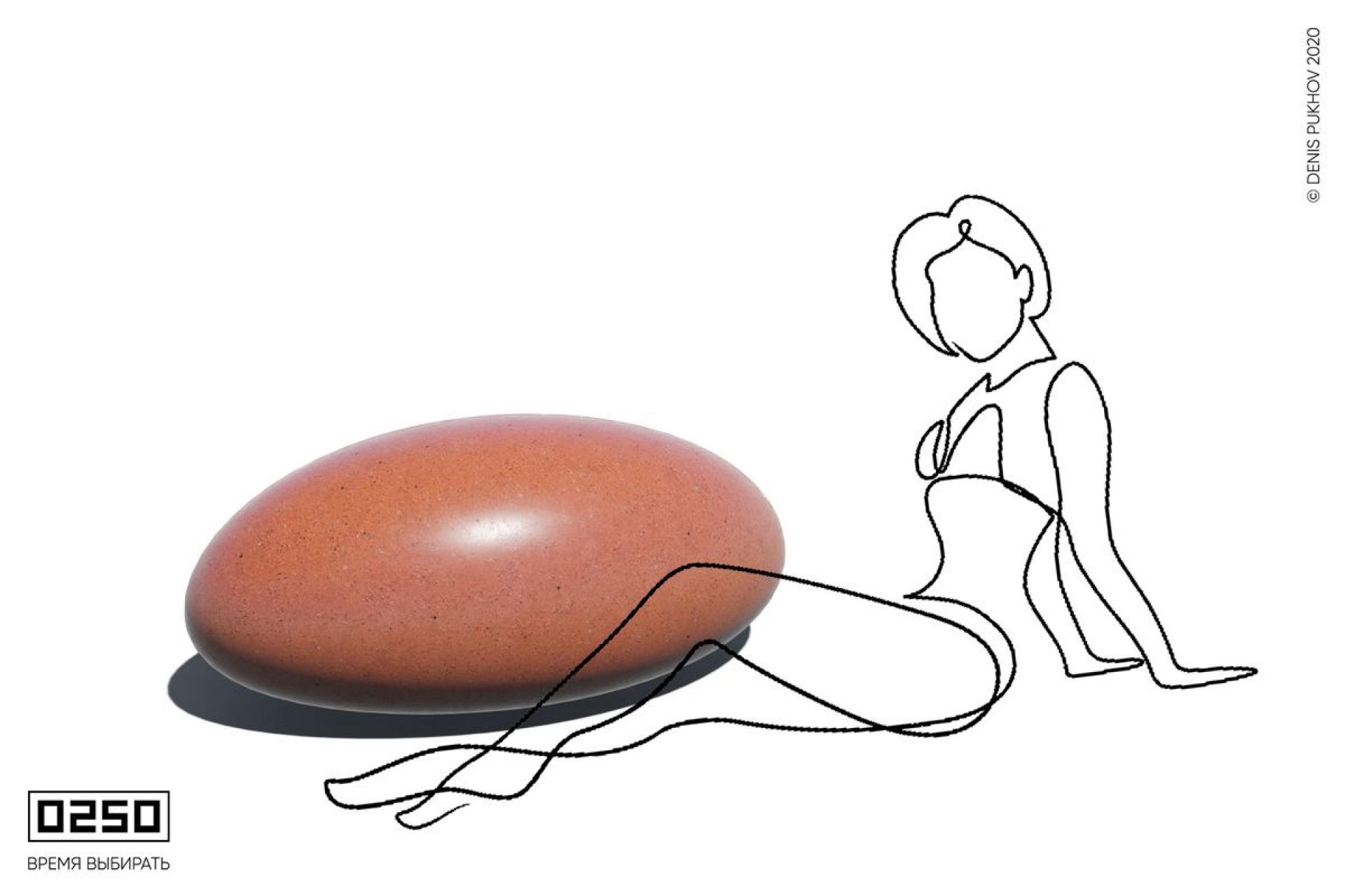 КАМЕНЬ ВРЕМЕНИ Рыжий кортен, ГРК