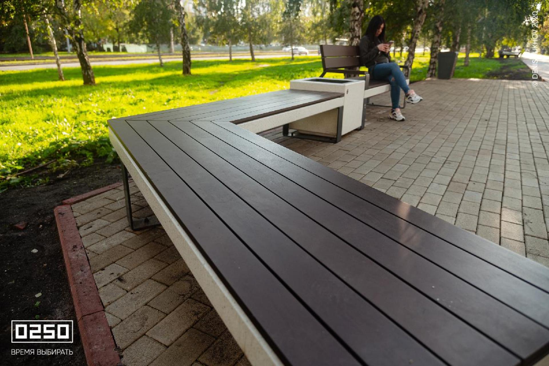 Скамейка угловая на ножках левая  Скамейка угловая на ножках левая