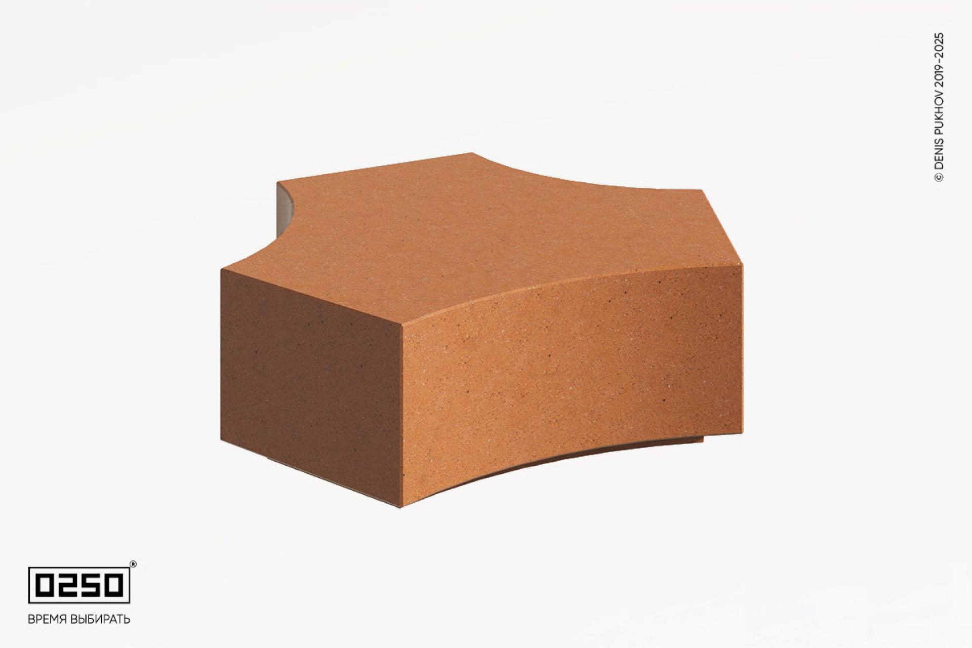 Модуль Трилистник Рыжий кортен ТК135.РК