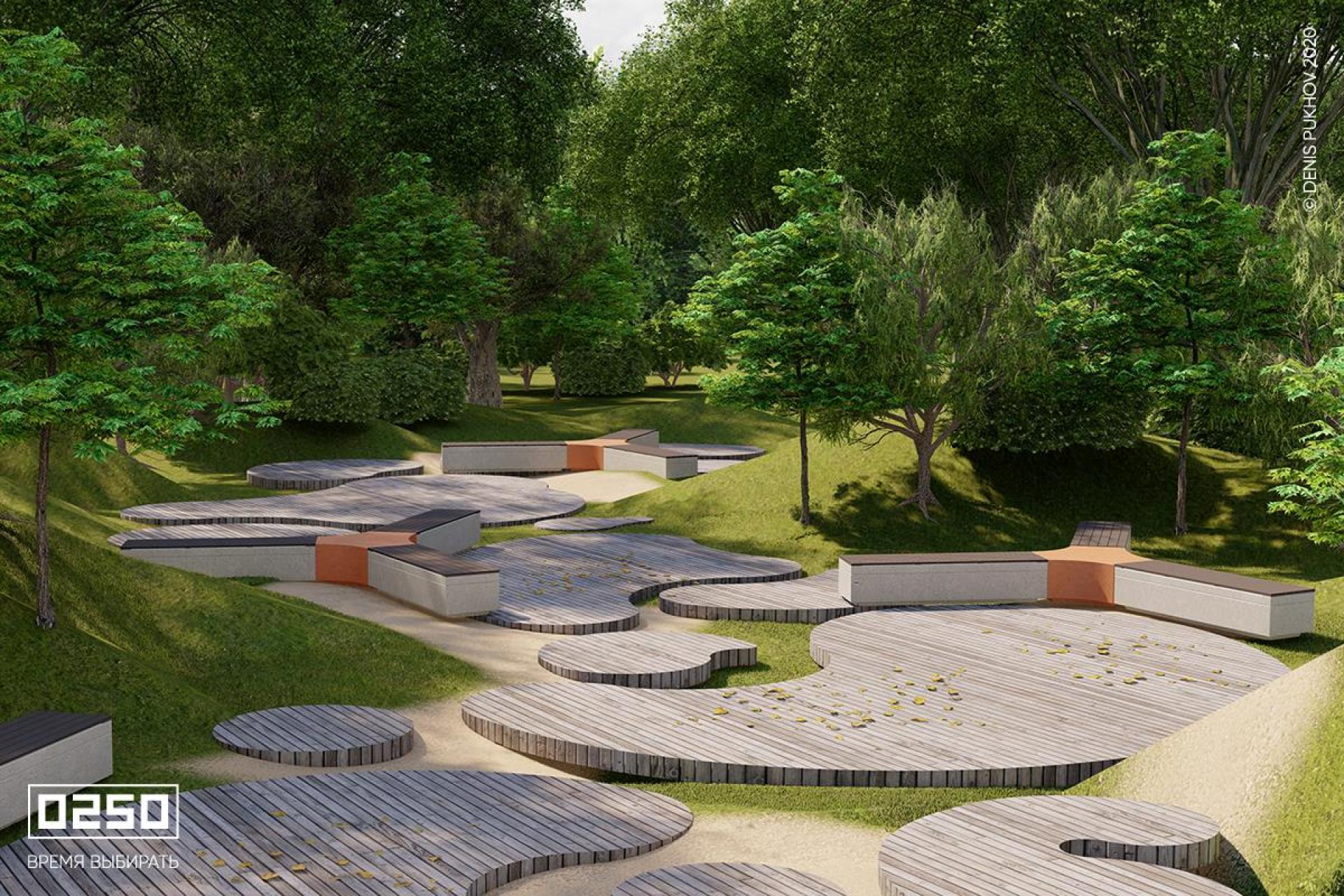 Модуль Трилистник в сборке рендер