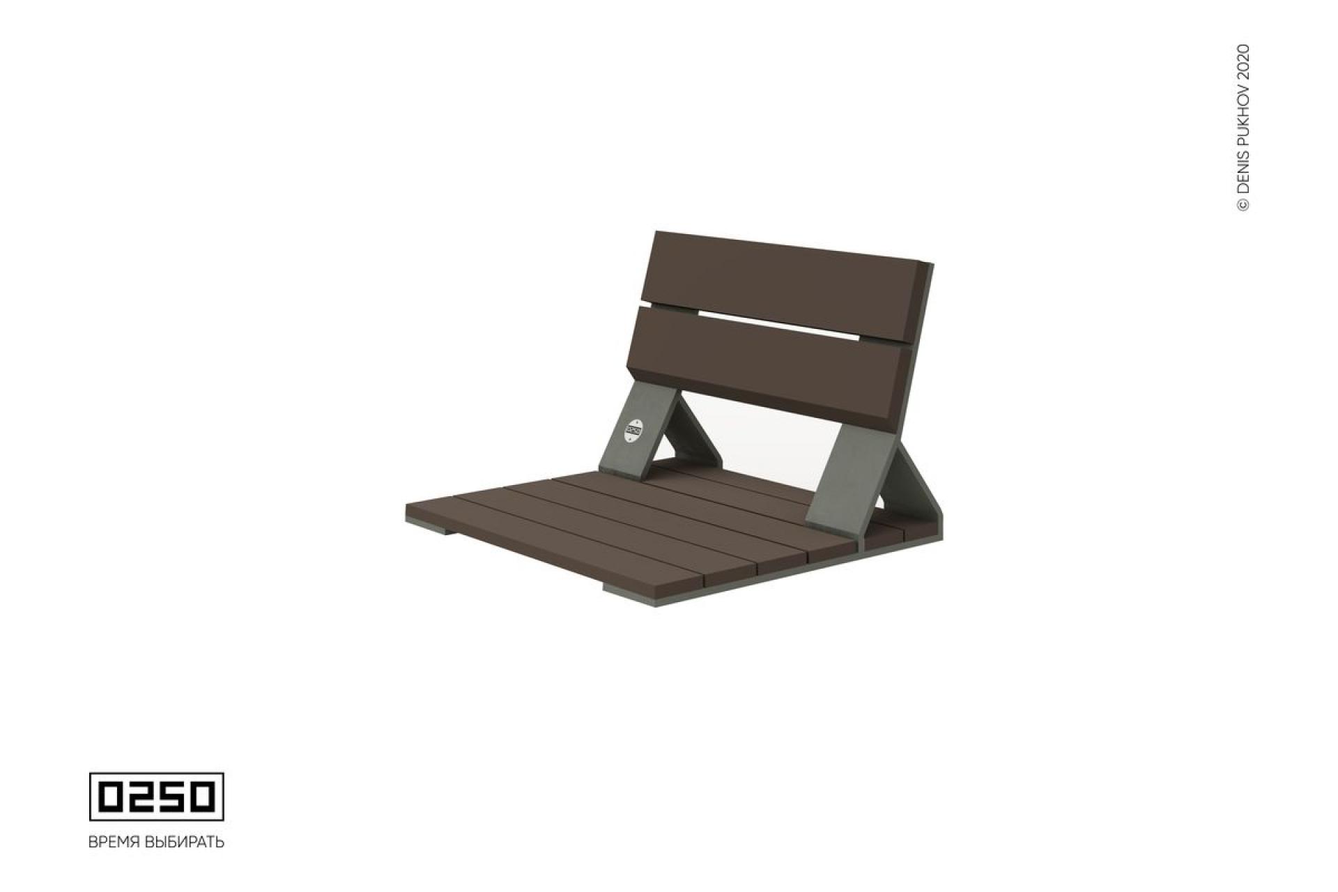 Скамья-настил Седло 2 от производителя 0250, НСК.000-02